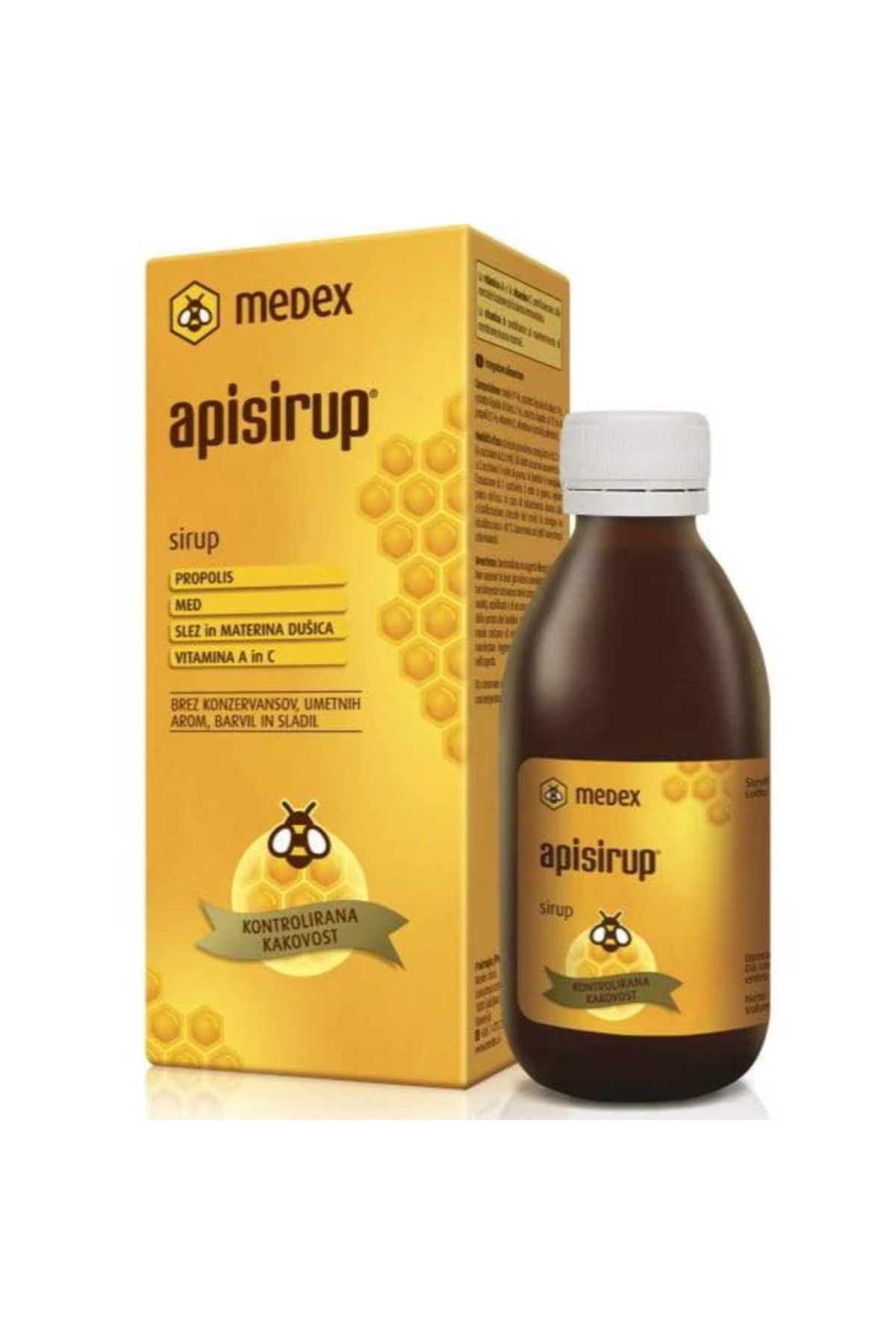 meDeX Apisirup Honey Syrup 140ml- Trendyol