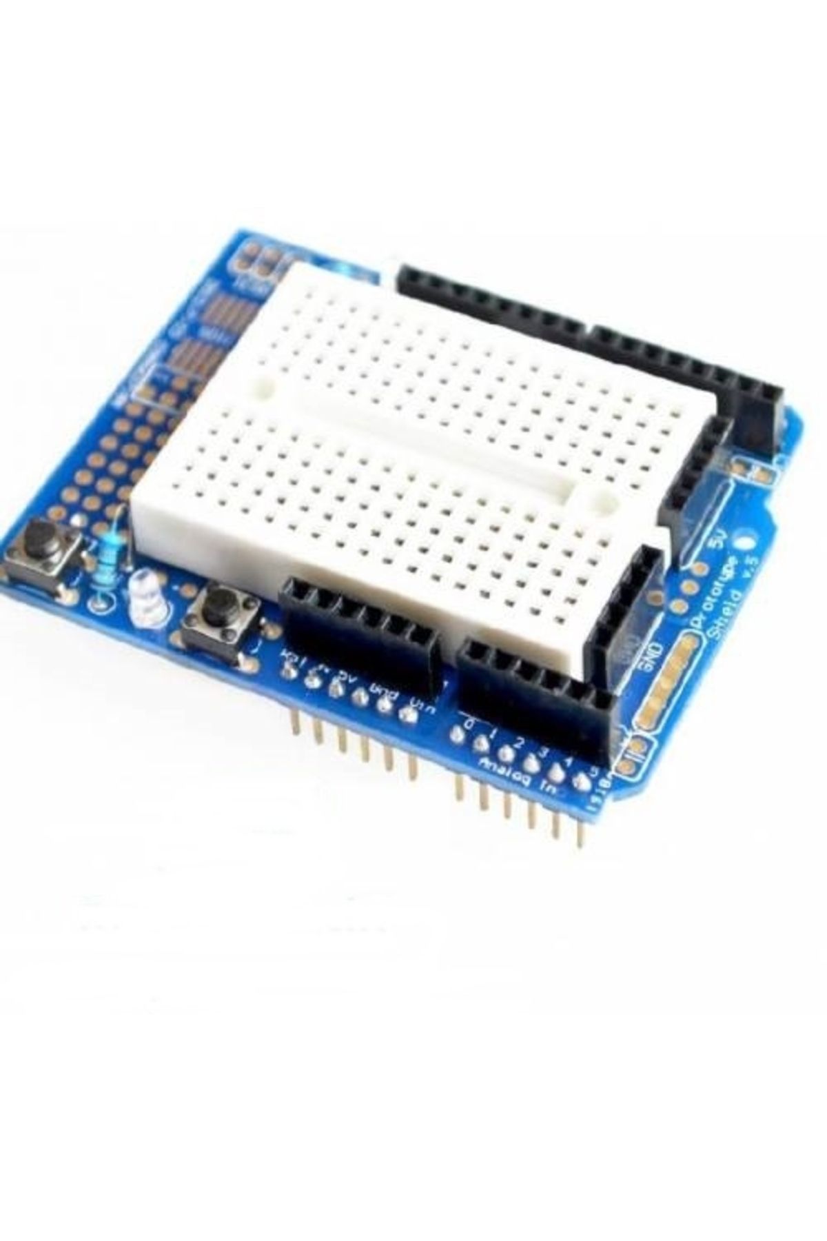 Elektronik Atölye Mini Breadboardlu Arduino UNO R3 Proto Shield Kiti