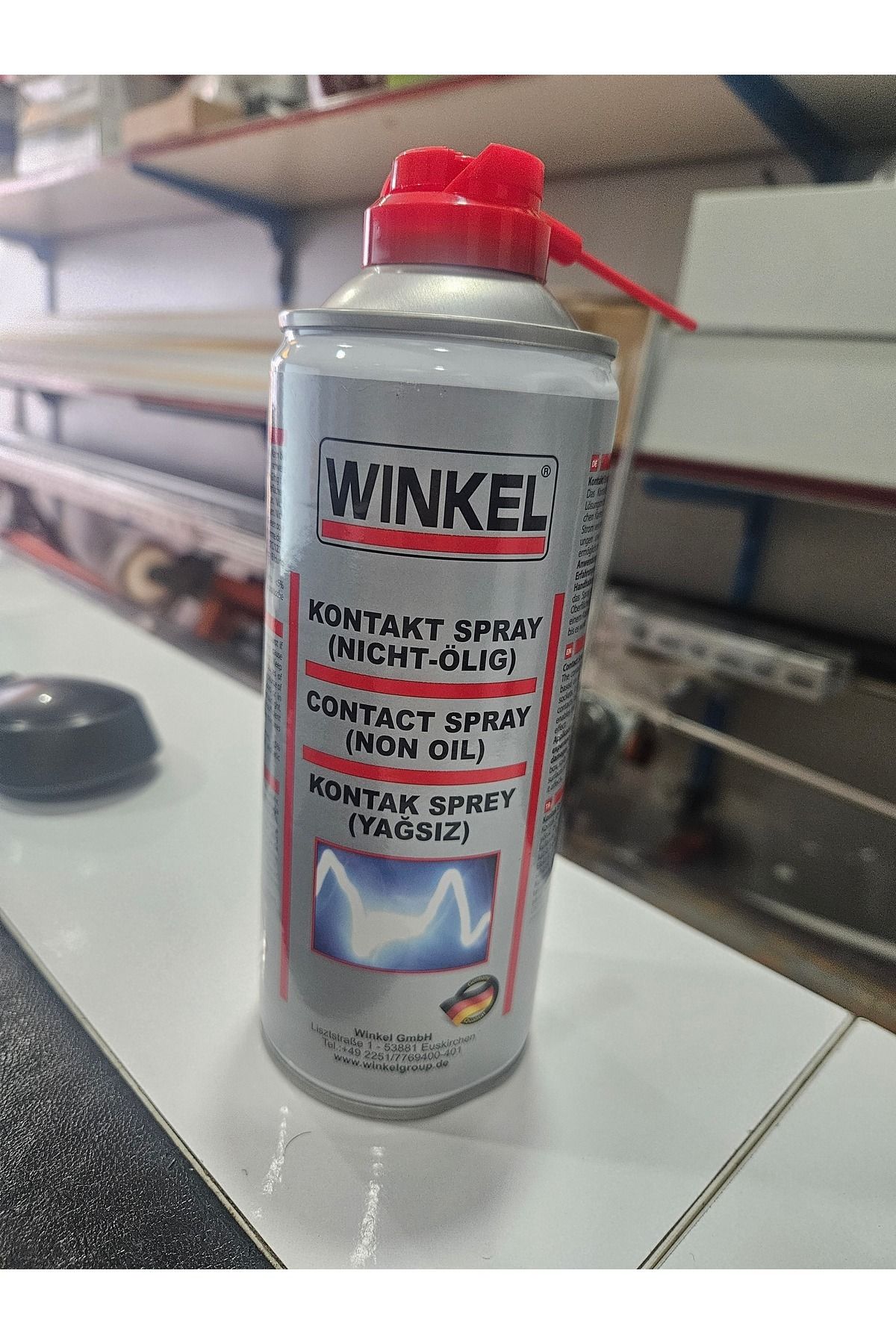 Winkel Duman Dedektörü Temizleme Spreyi ( Kontak Sprey Yagsiz) 400 ml