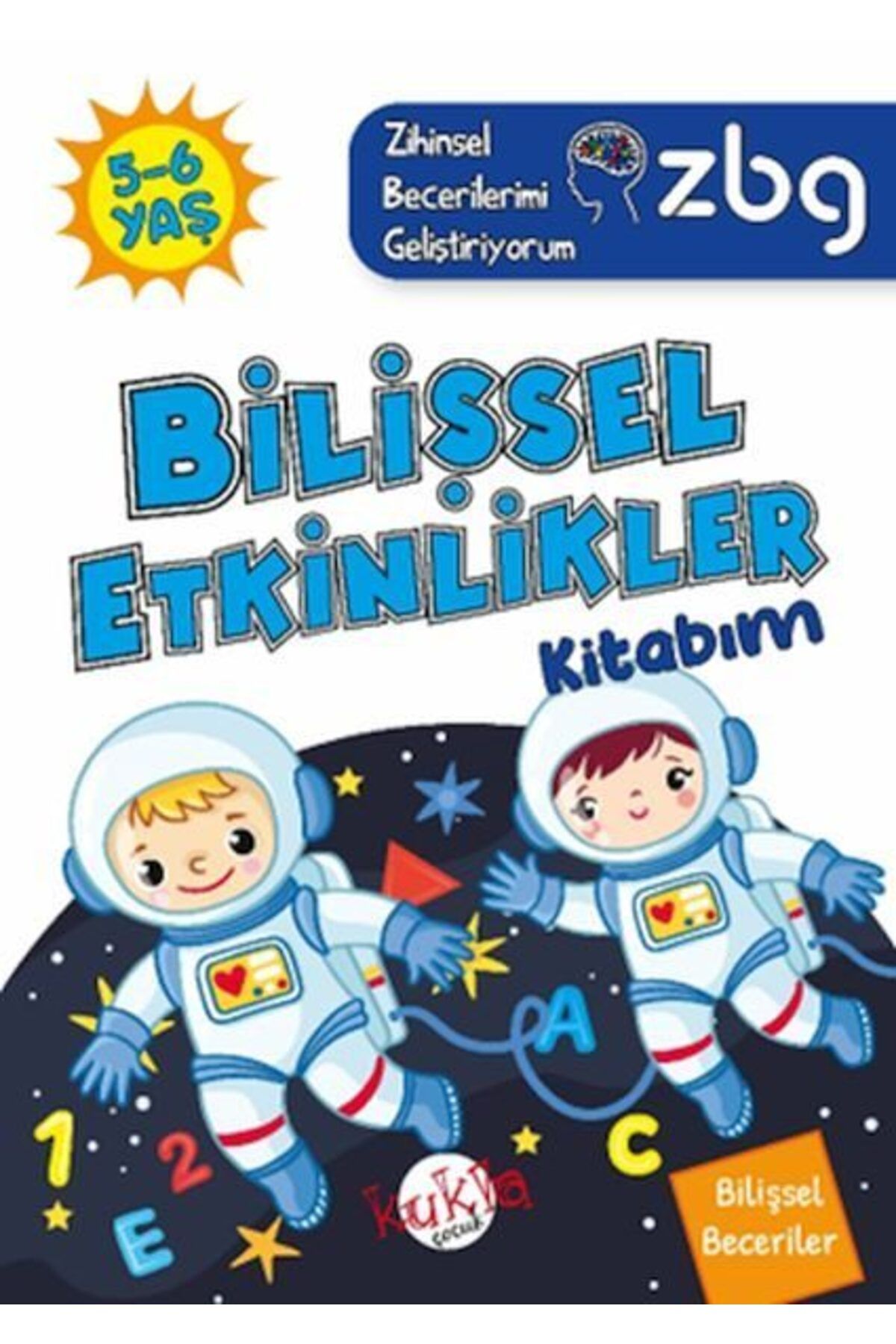 Kukla Yayınları ZBG 56 Yaş Bilişsel Etkinlikler Kitabım