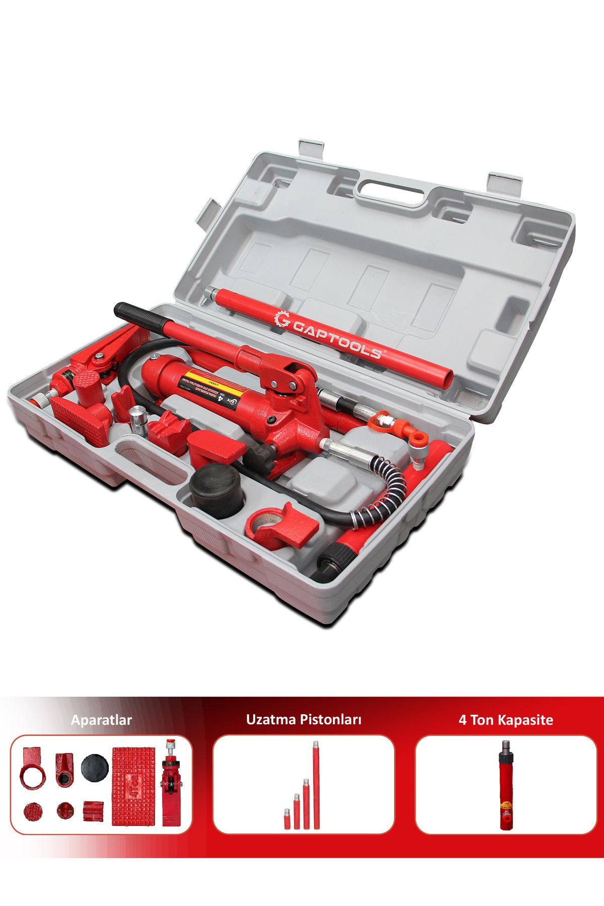 G GAPTOOLS Oto Doğrultma Hidrolik 10ton Gpt110