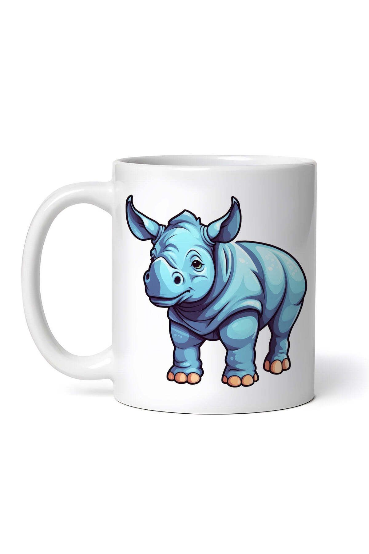 OEM Cană Albă Personalizată, Terry Rinocerul, Inovatix . 330ml - One Size