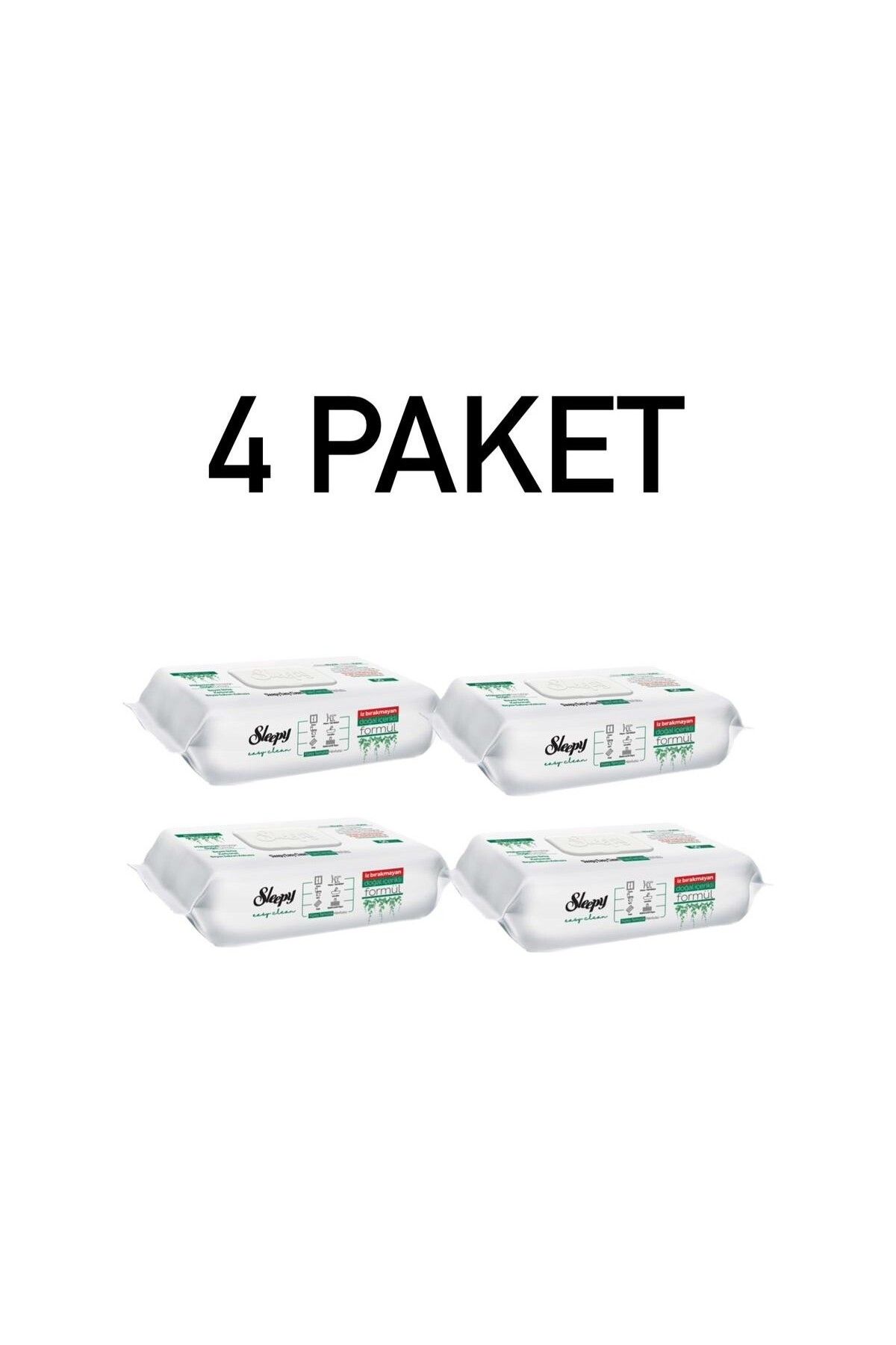 Sleepy Easy Clean Yüzey Temizleme Havlusu 100LÜ 4 Paket