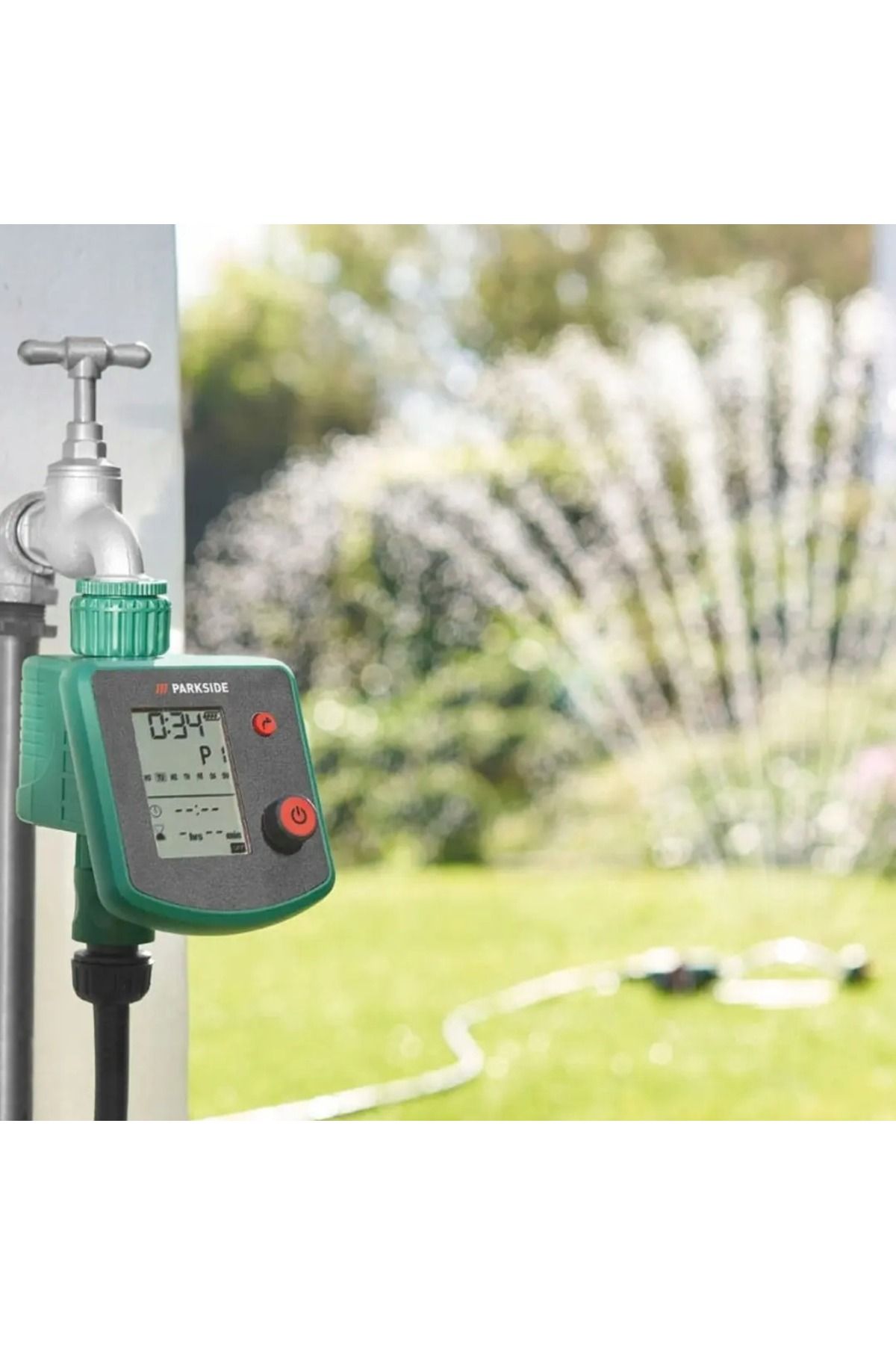 OEM-Garden Irrigation Timer – 10 Programs, Memory Function, 24/7 Automation 3