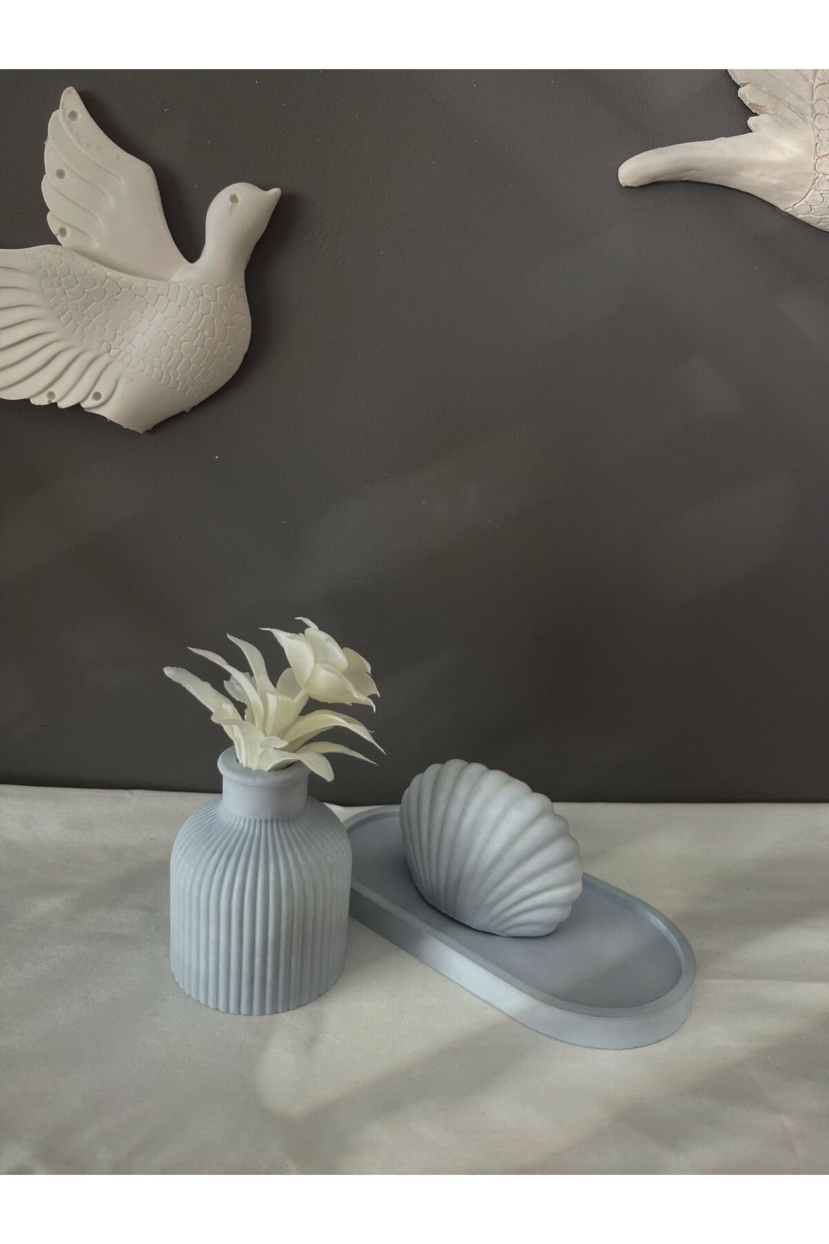 Evosia Design Bebek Mavisi Dekoratif Set