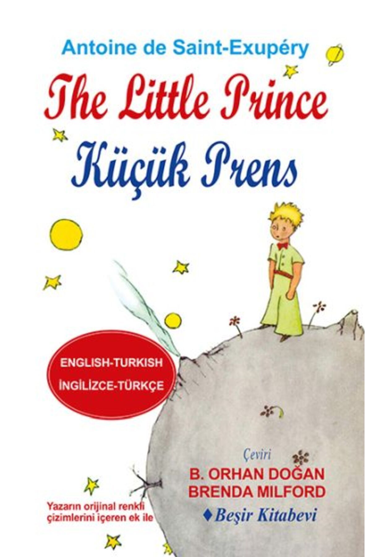 Beşir Kitabevi The Little Prince Küçük Prens İngilizceTürkçe