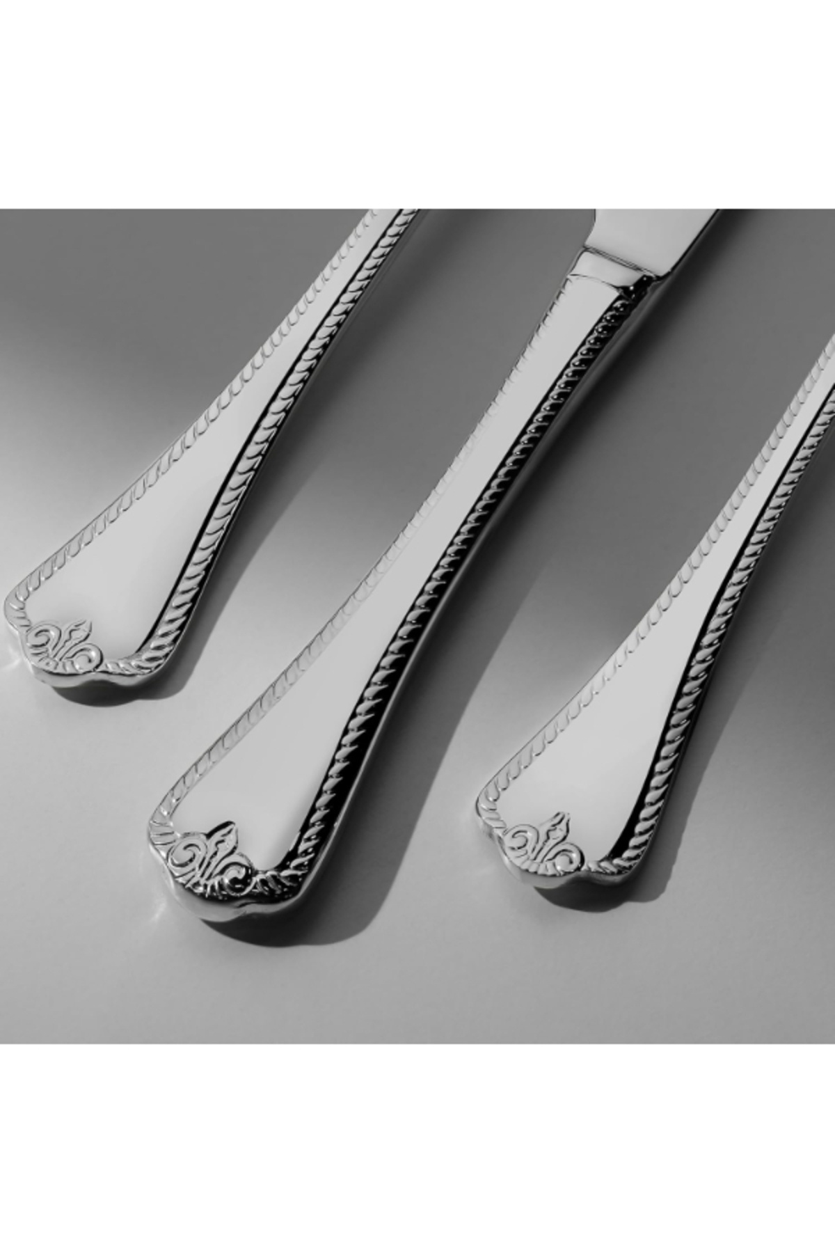Nehir-Luxury Cutlery Set. (SPOONS - FORKS - KNIVES). Consists Of 36 Pieces. 6
