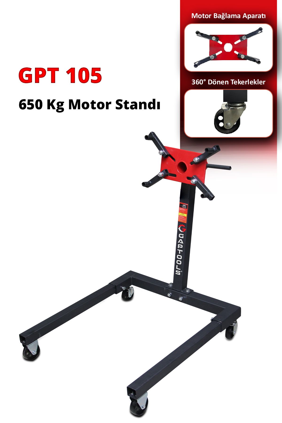G GAPTOOLS Motor Toplama Sehpası 650Kg GPT105
