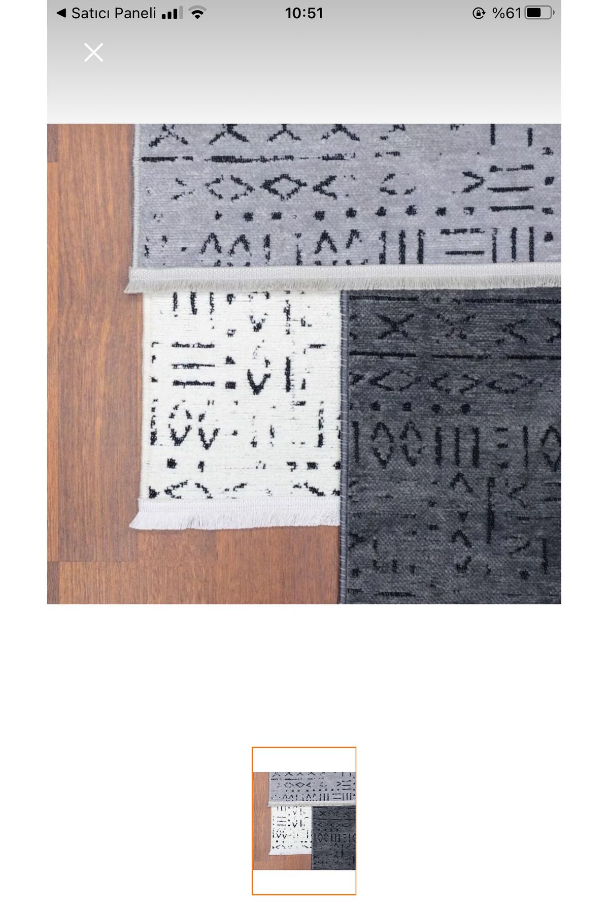karacaer rug Özel ölçü halı