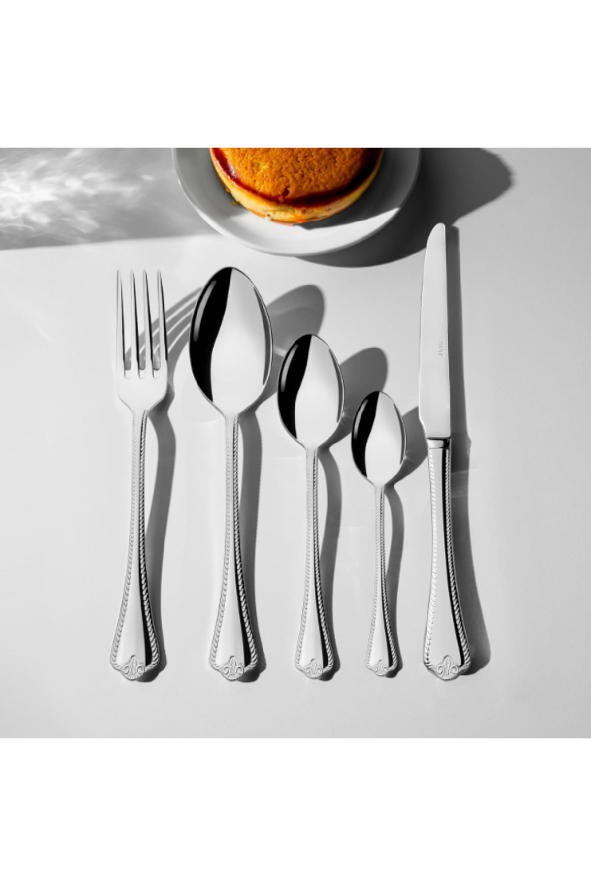 Nehir-Luxury Cutlery Set. (SPOONS - FORKS - KNIVES). Consists Of 36 Pieces. 4