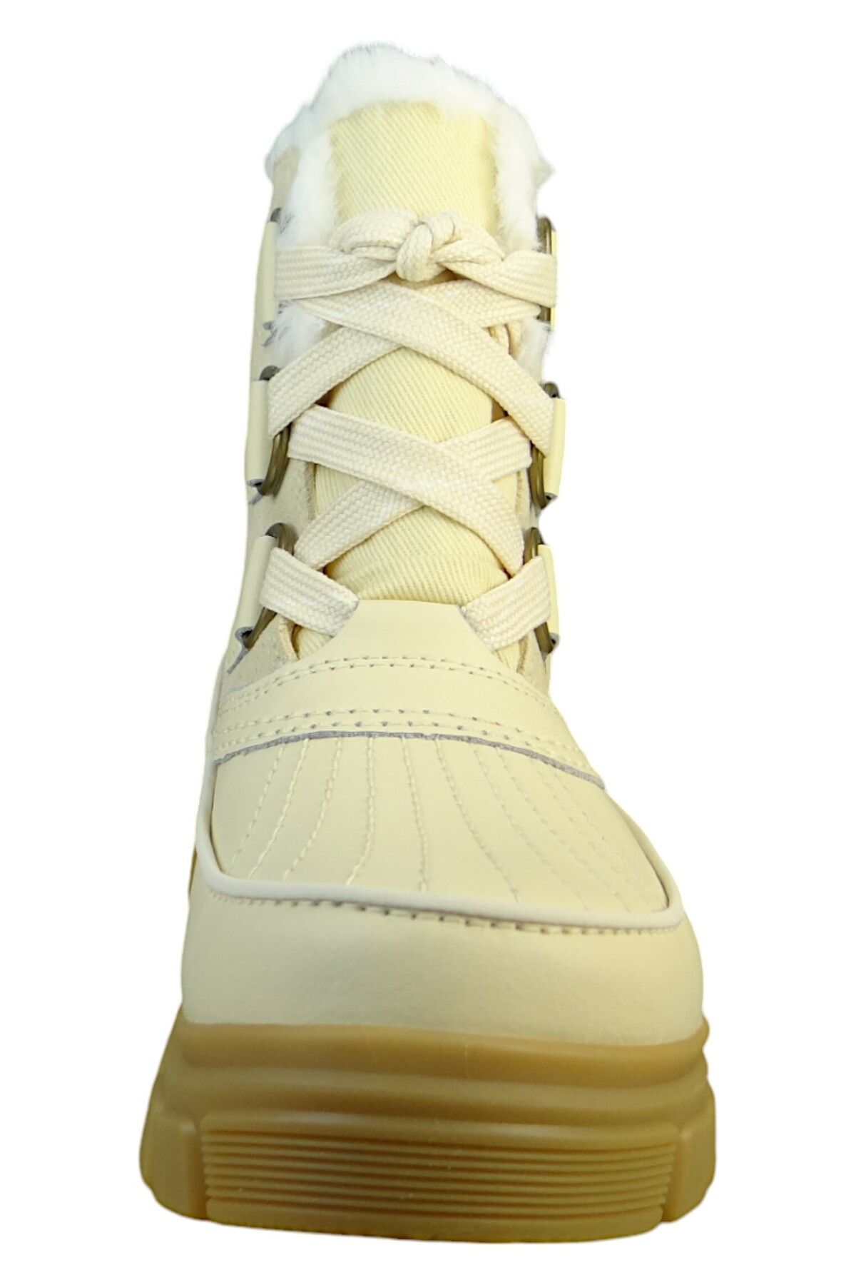 Sorel-Damen Stiefel Stiefel Winterschuhe Torino V Wp 2106701 Beige 292 Honey White Leder/synthetik Mit Ge 4