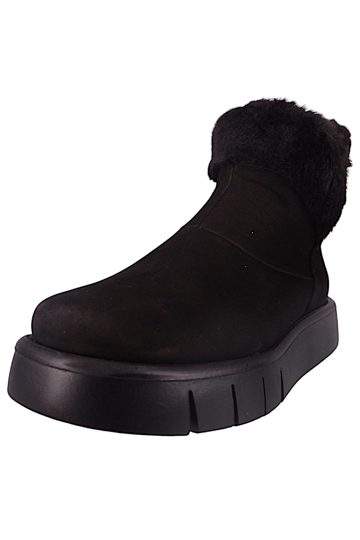 ART-Damen Elegante Stiefelette Malaga Gefüttert 1346 Schwarz Black Leder 1