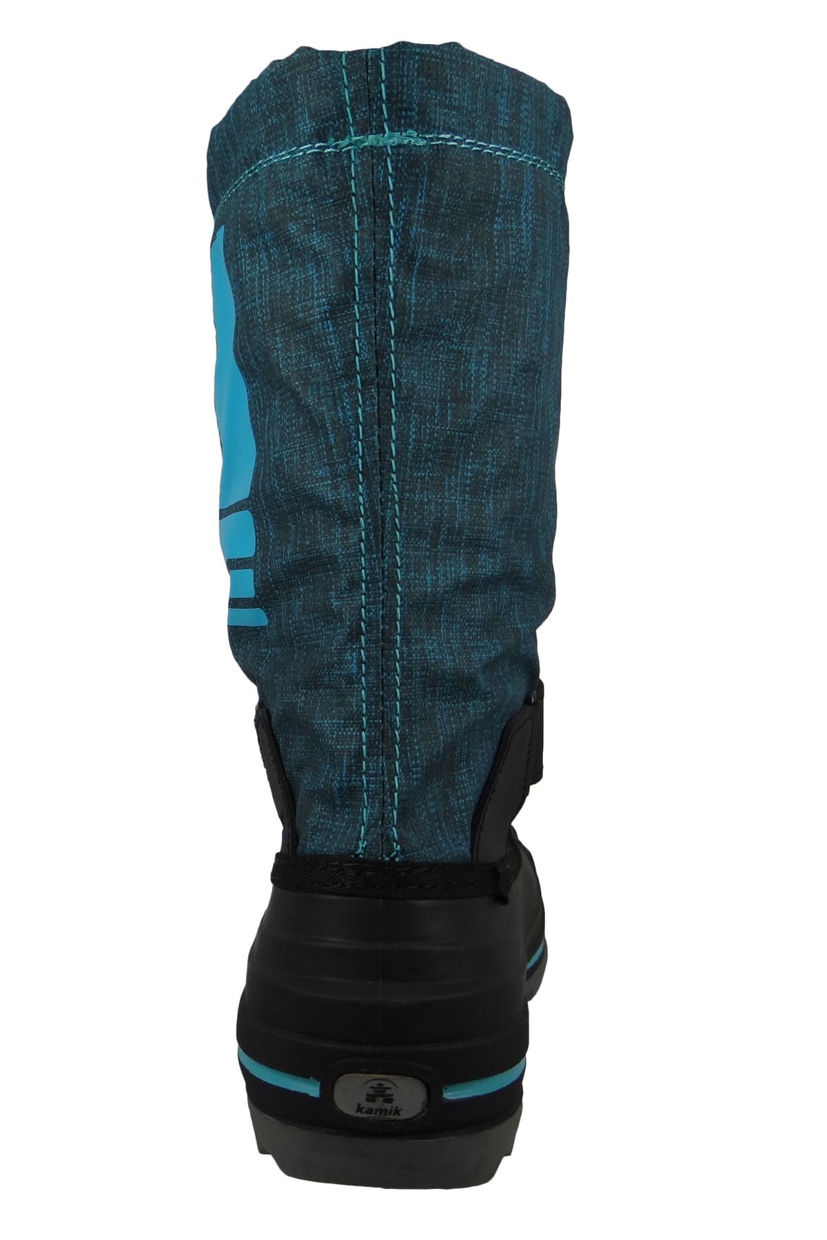 Kamik-Kinder Stiefel Winterschuhe Shockwave Nf4269 Blau Tea Teal Textil/synthetik Mit Eva 4
