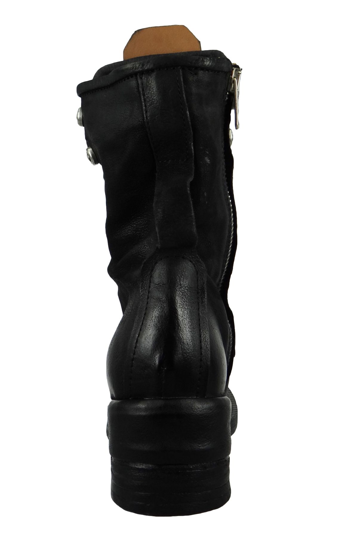 A.S.98-Damen Sportliche Stiefelette 9419 Miracle A23208-0502 Schwarz 6002 Nero Leder 4