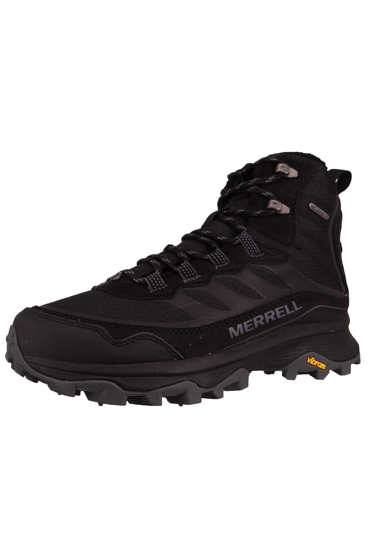 Merrell-Herren Stiefel Stiefel Wanderschuhe Winterschuhe Moab Speed Thermo Mid Wp J066911 Schwarz Black Le 1