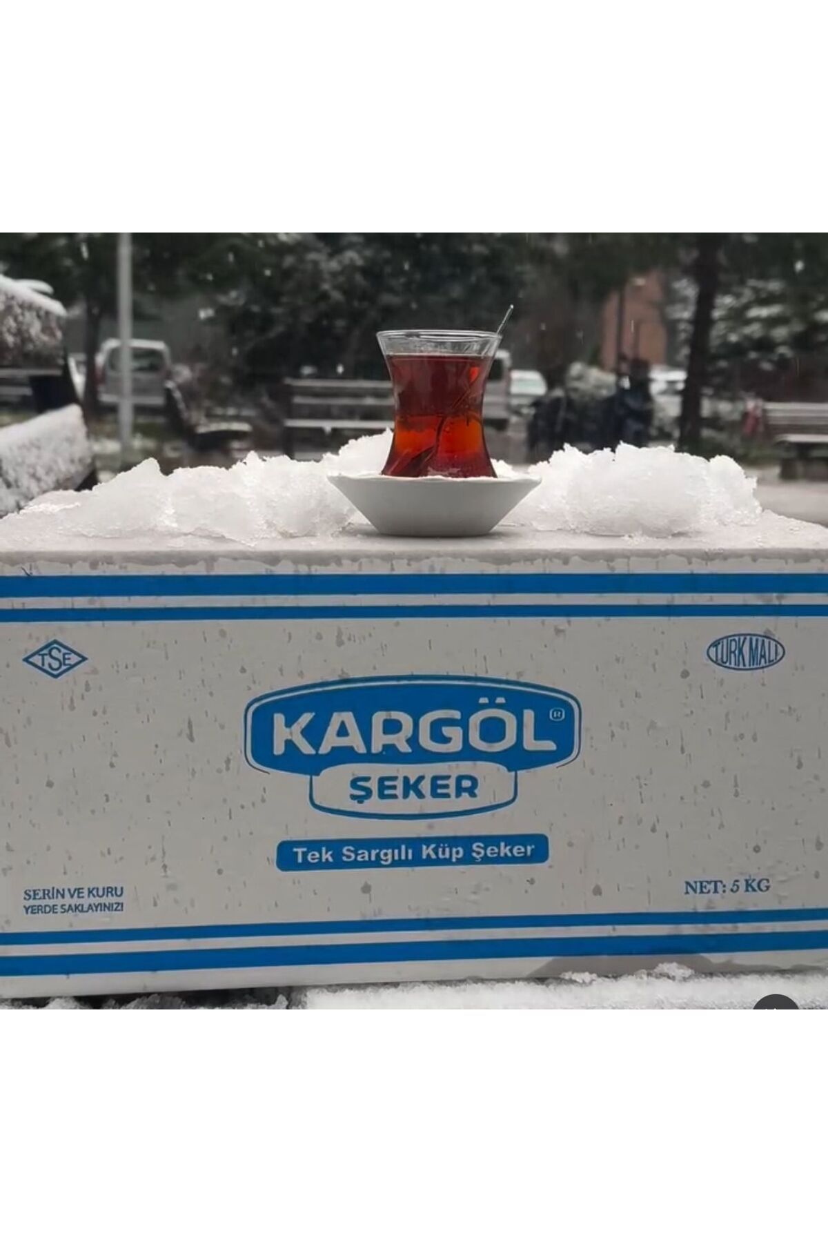 PRATİK SHOP KARGÖL Küp Şeker Tek Sargılı 5 Kg