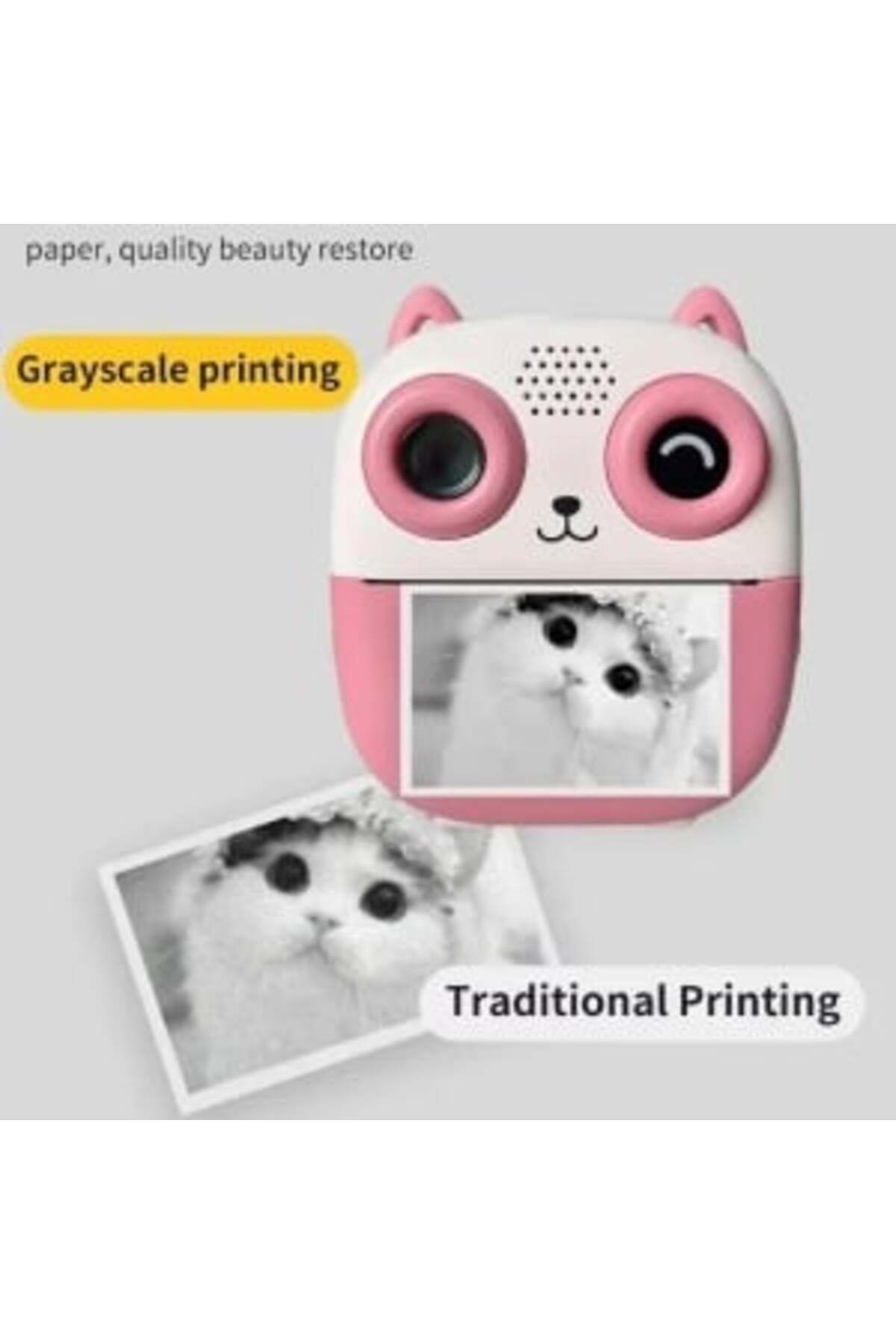 OEM-Children's camera with printing function, 24 Mpx 1080 P resolution, 2.4" Color LCD display 2