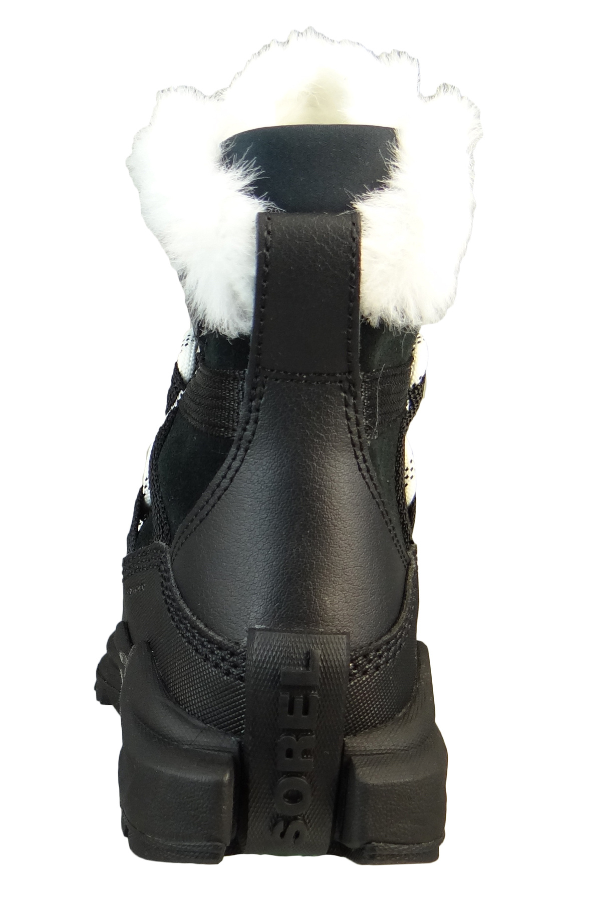 Sorel-Damen Sportliche Stiefelette Winterschuhe Ona Rmx Glacy Wp 2048761 Schwarz 010 Black Sea Salt Leder 4