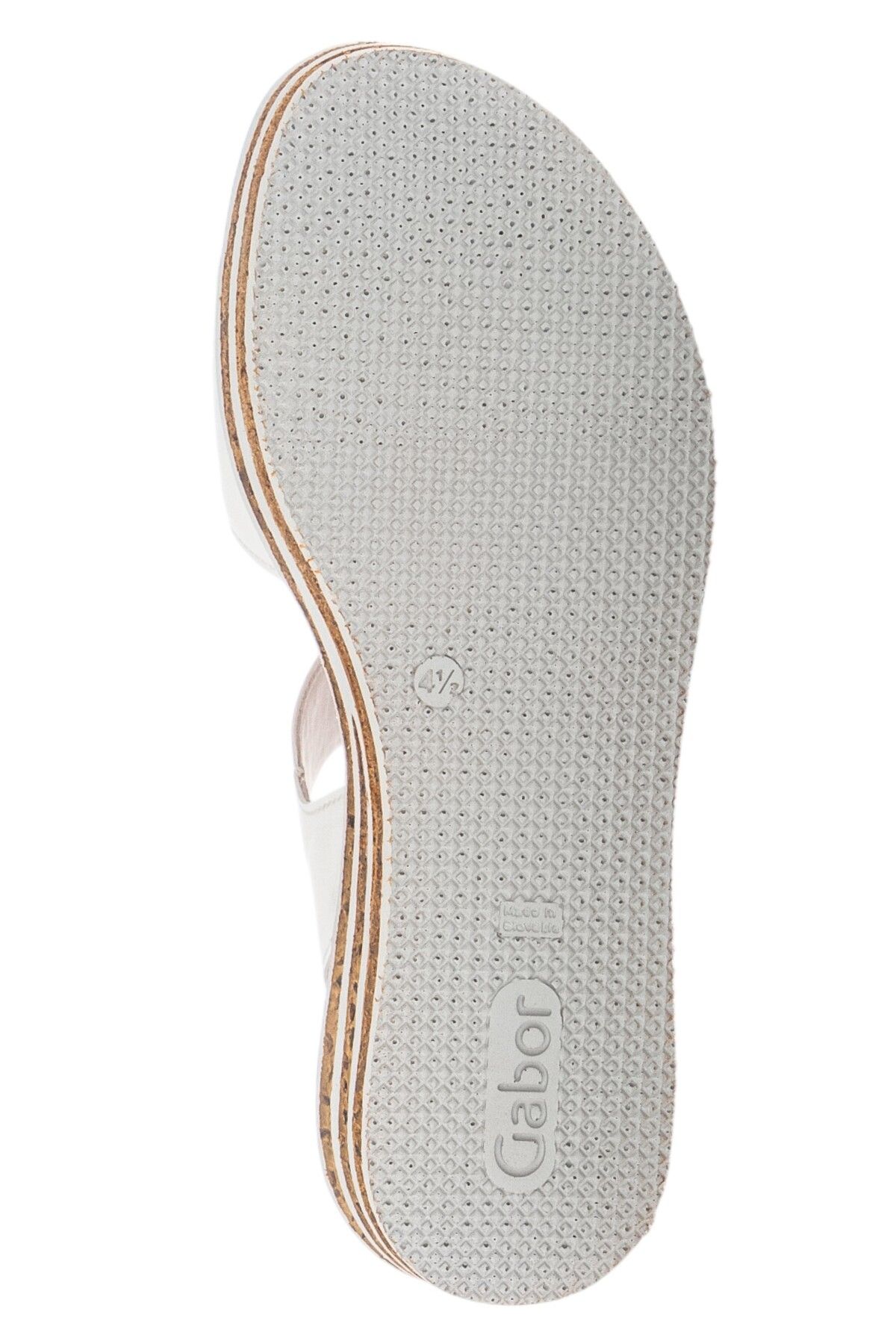 GABOR-Damen Sandalen 64.550 Weiß 20 Latte Leder 7