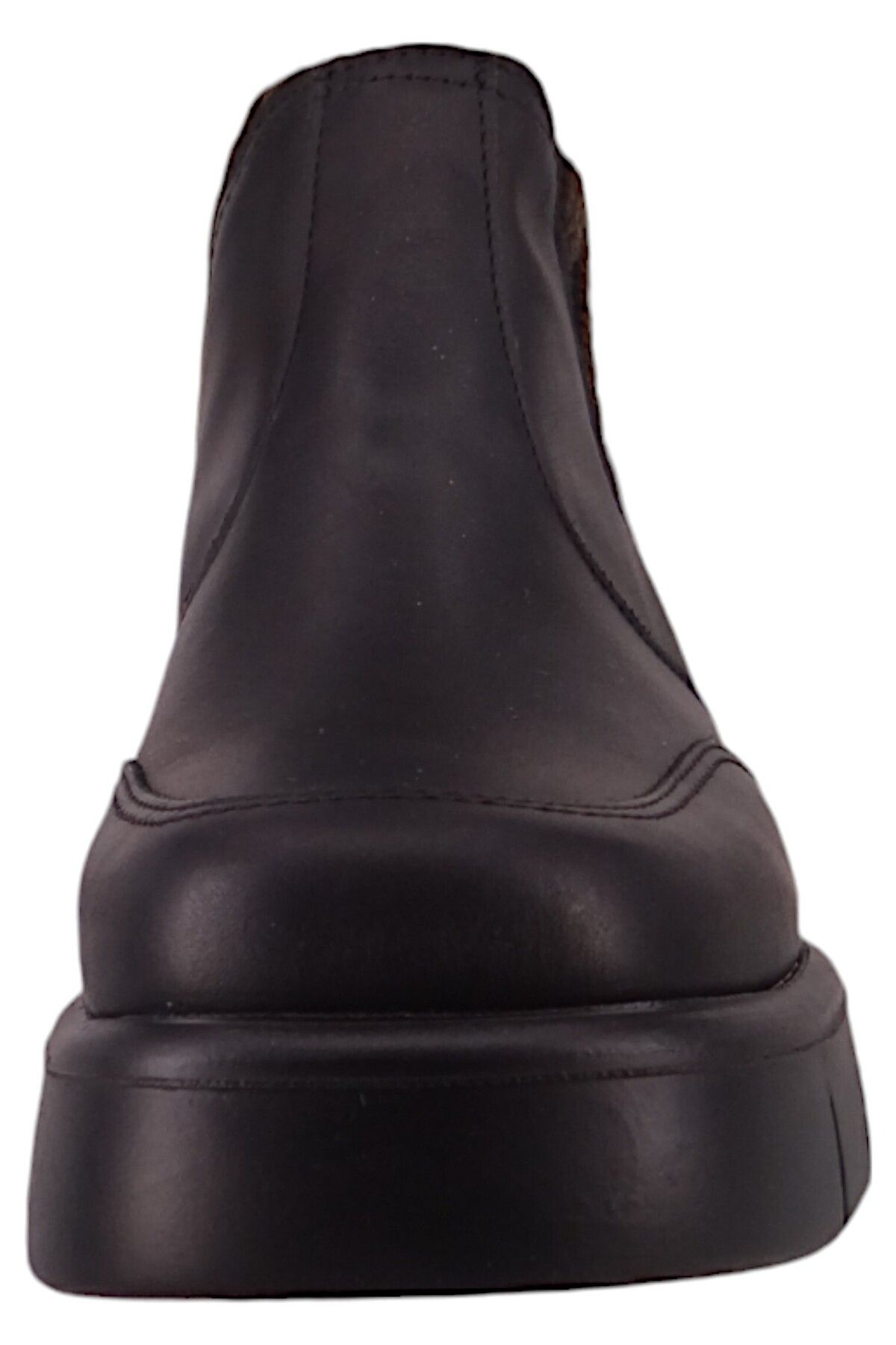 ART-Damen Elegante Stiefelette Malaga Gefüttert 1348 Schwarz Black-khaki Leder 4