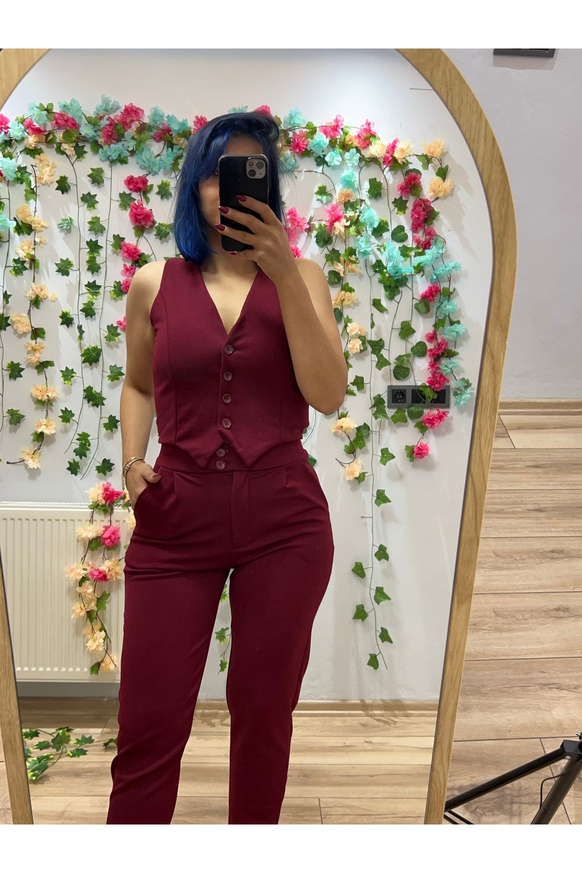 Maves Butik Yelekli takım