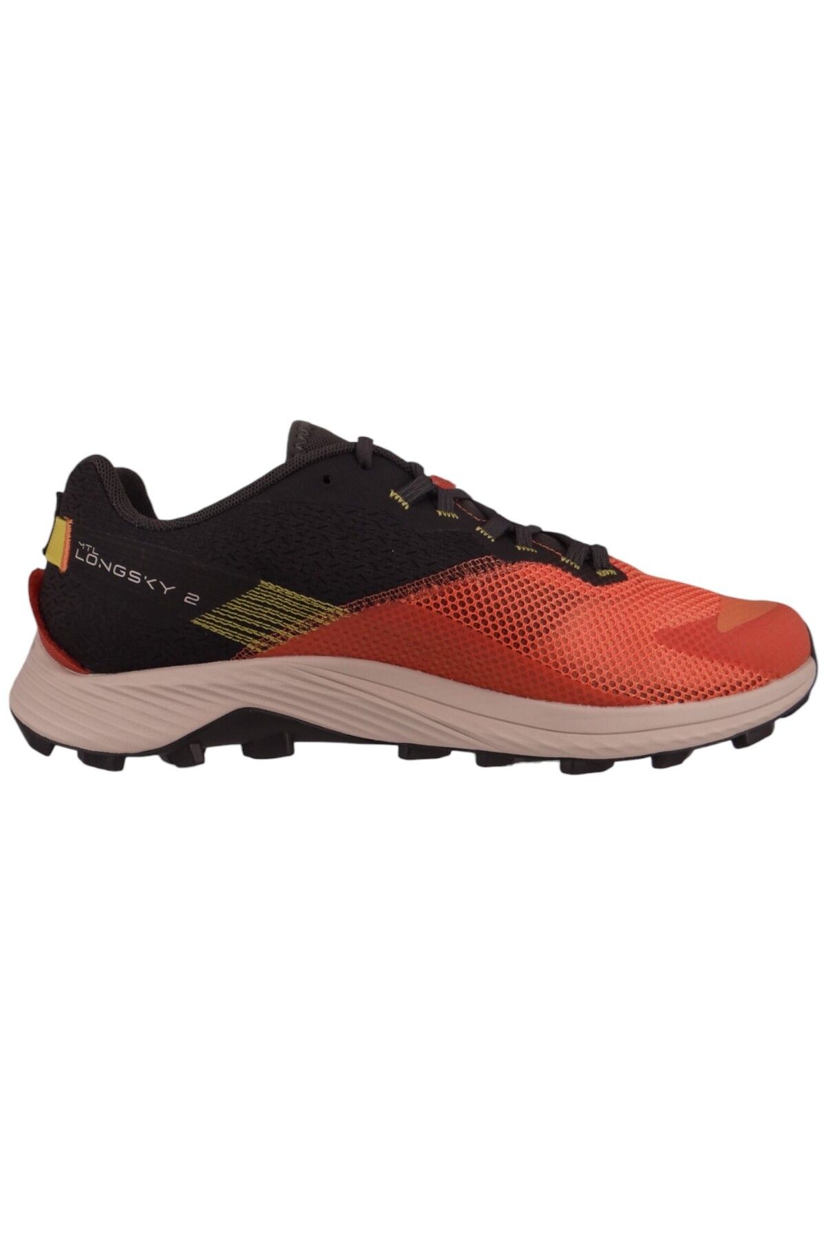 Merrell-Herren Halbschuhe Mtl Long Sky 2 Trail-running J068165 Blau Tahoe/tangerine Textil/synthetik Mit V 5