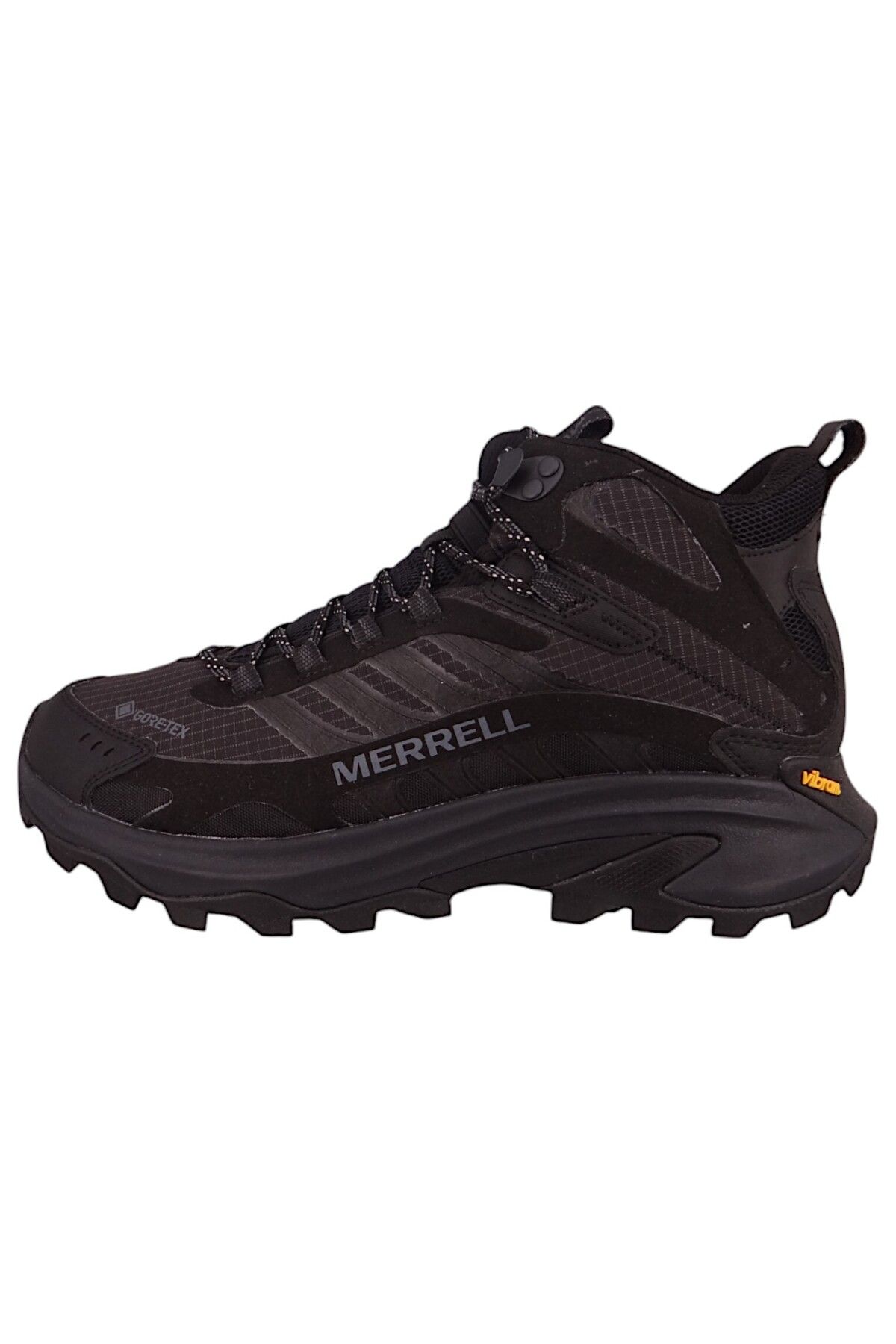 Merrell-Herren Wanderstiefel Stiefel Wanderschuhe Moab Speed 2 Mid Gtx J037501 Schwarz Black Leder/syntheti 3
