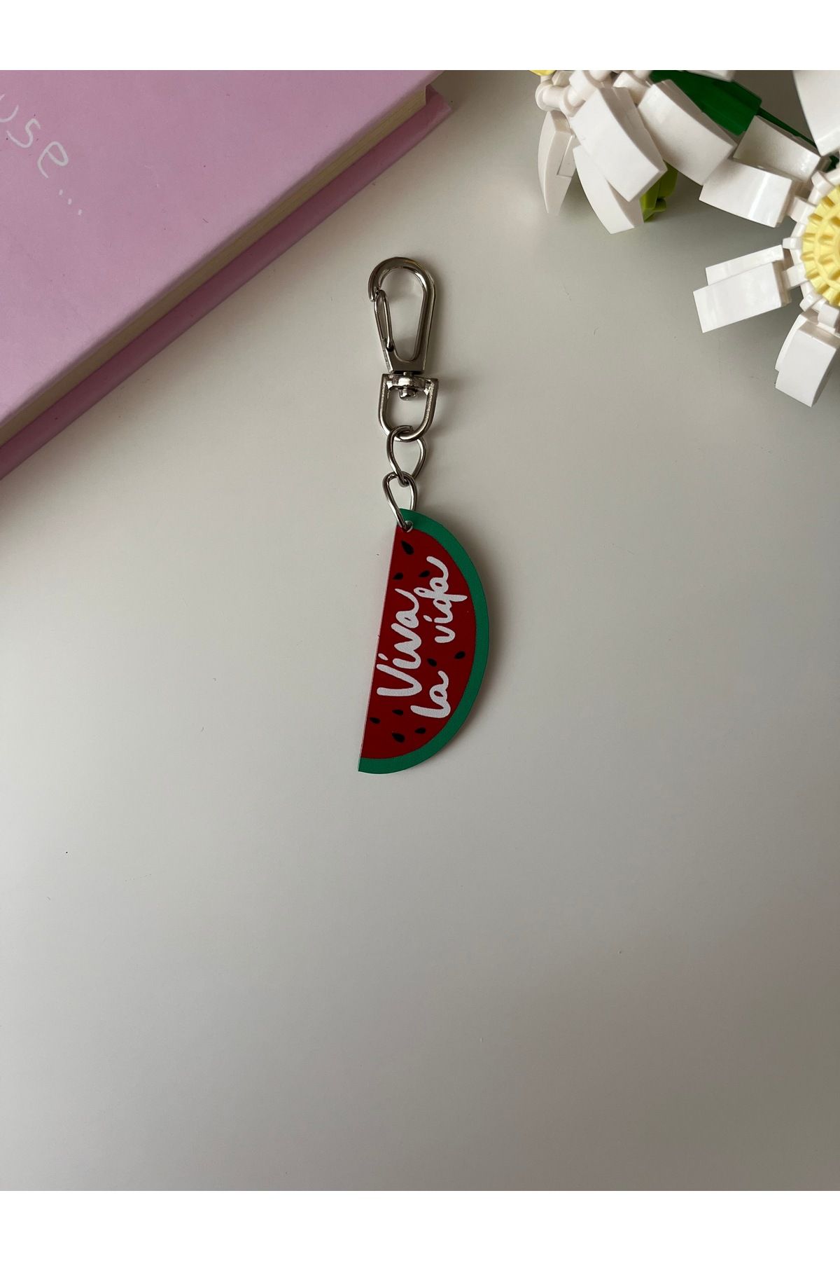 Hara Company Twinkling Watermelon K-Drama Viva La Vida Anahtarlık / Çanta Süsü