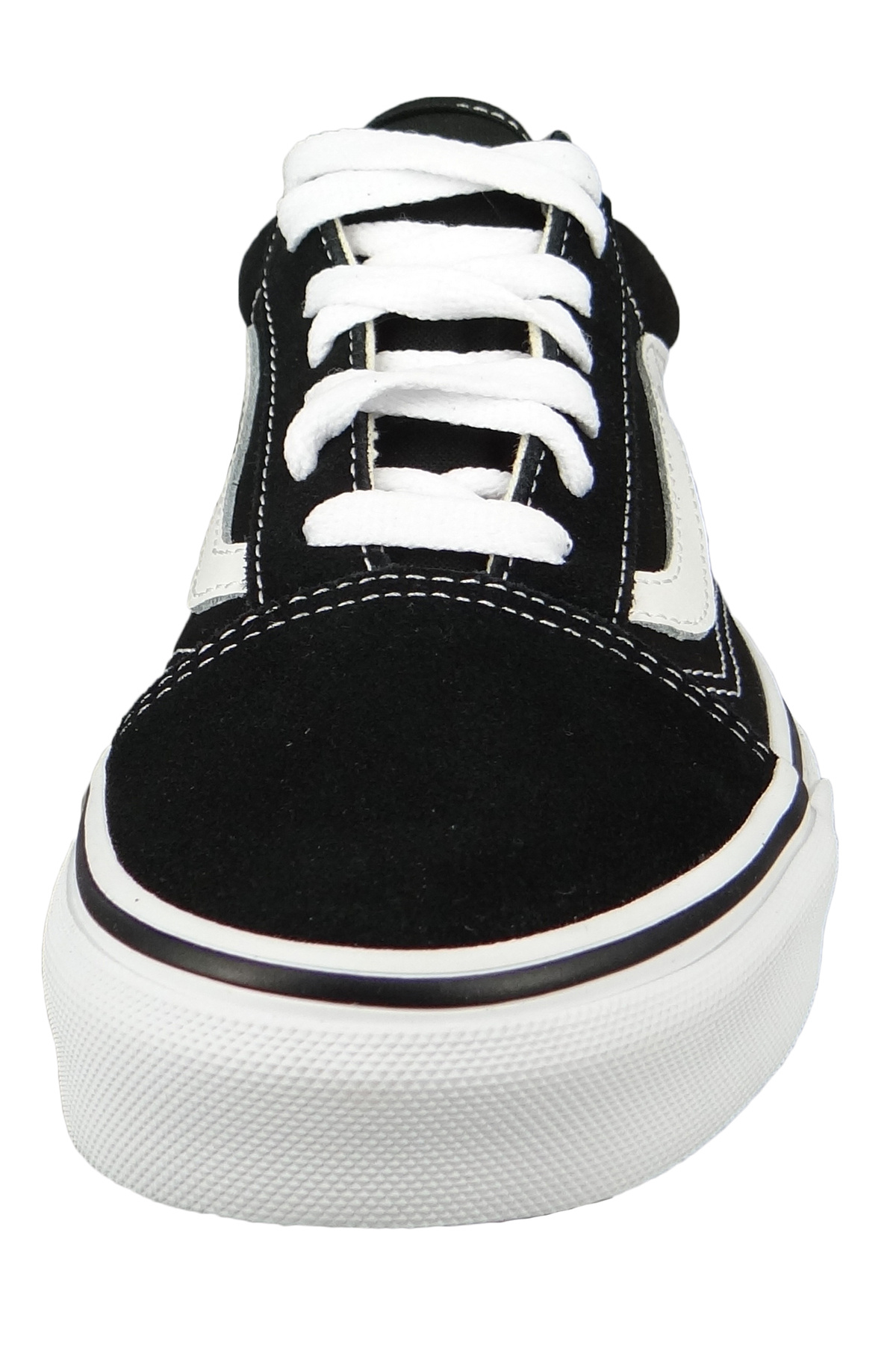Vans-Damen Low Sneaker Old Skool D3hy28 Schwarz Black-white Textil 4