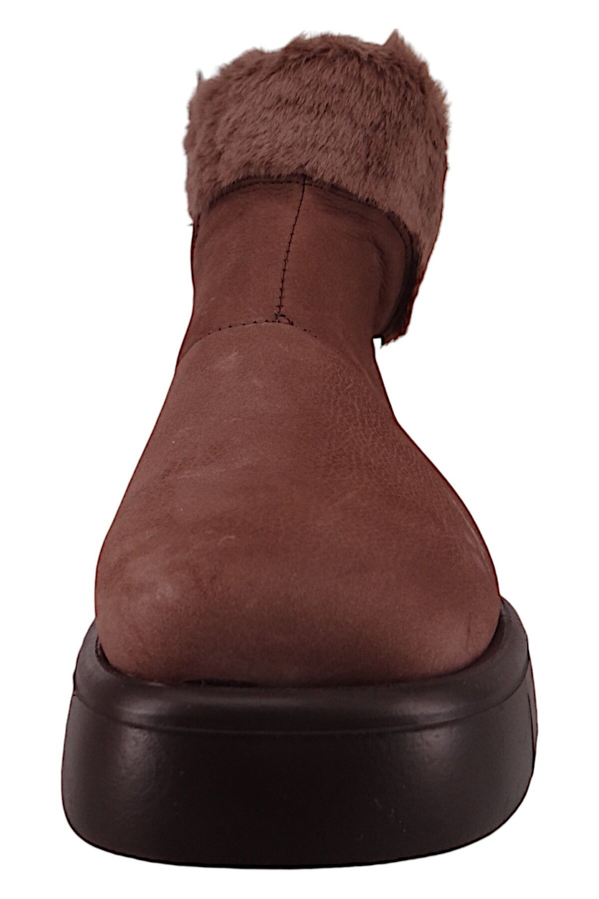 ART-Damen Elegante Stiefelette Malaga Gefüttert 1346 Braun Brown Leder 4
