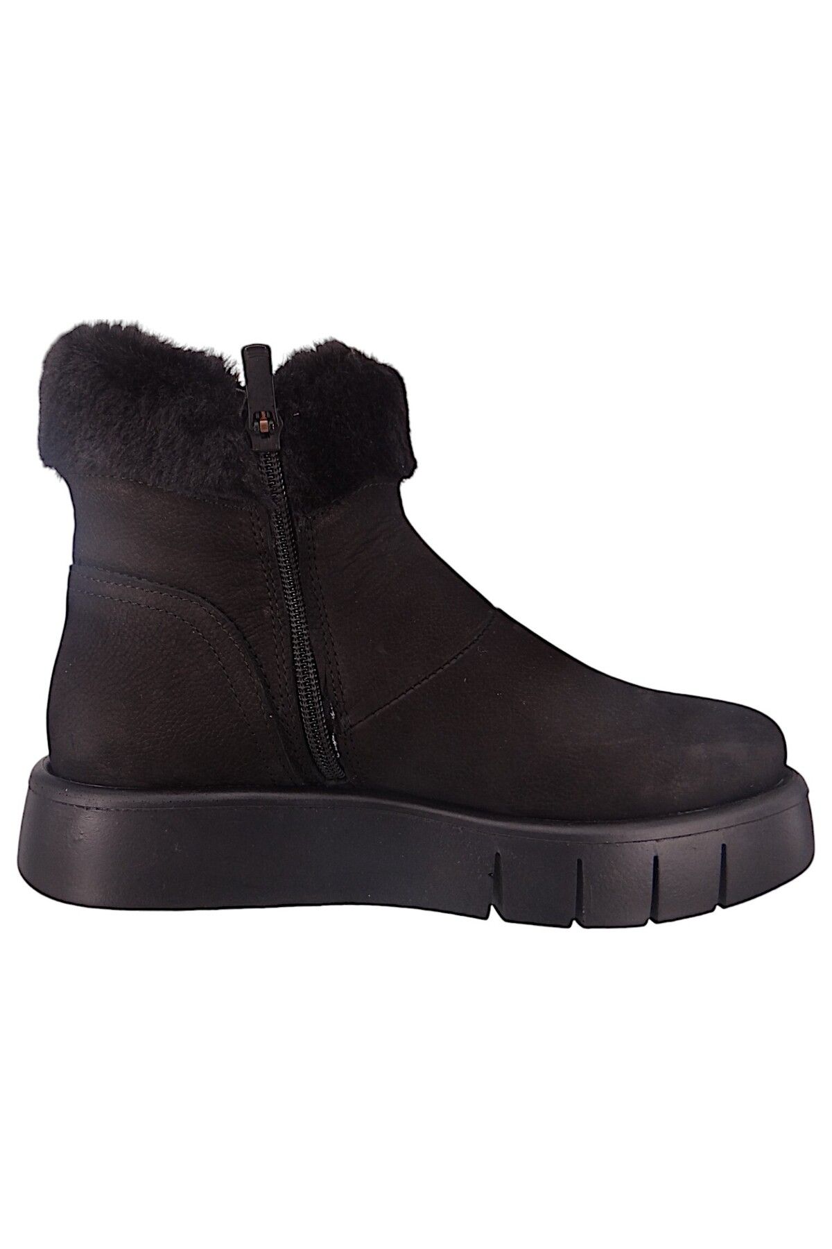 ART-Damen Elegante Stiefelette Malaga Gefüttert 1346 Schwarz Black Leder 6
