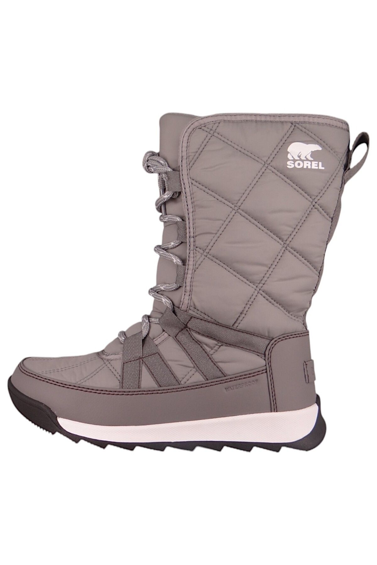 Sorel-Damen Stiefel Stiefel Winterschuhe Whitney Ii Plus Tall Lace Wp 2088261 Grau 061 Chrome Grey Quarry 3