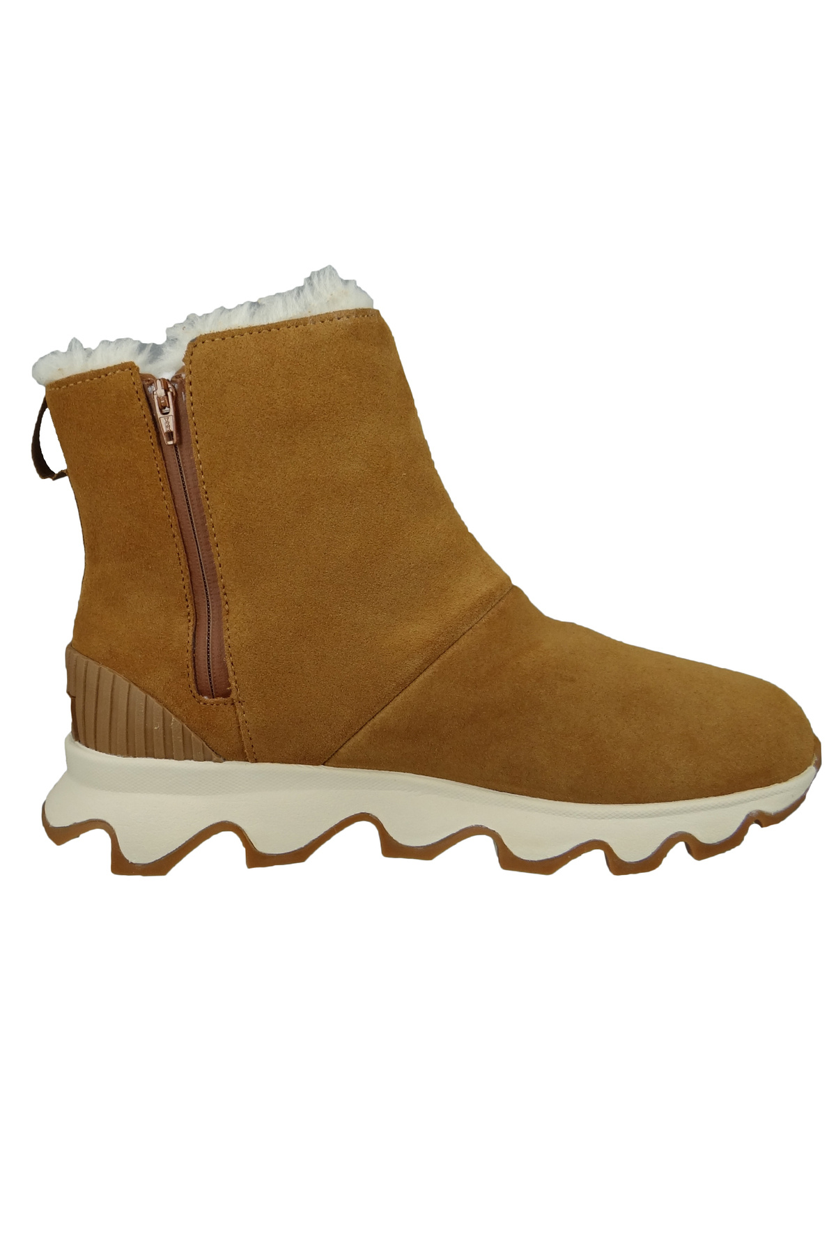 Sorel-Damen Sportliche Stiefelette Kinetic Short Wp 1808191 Braun 224 Camel Brown Leder 5