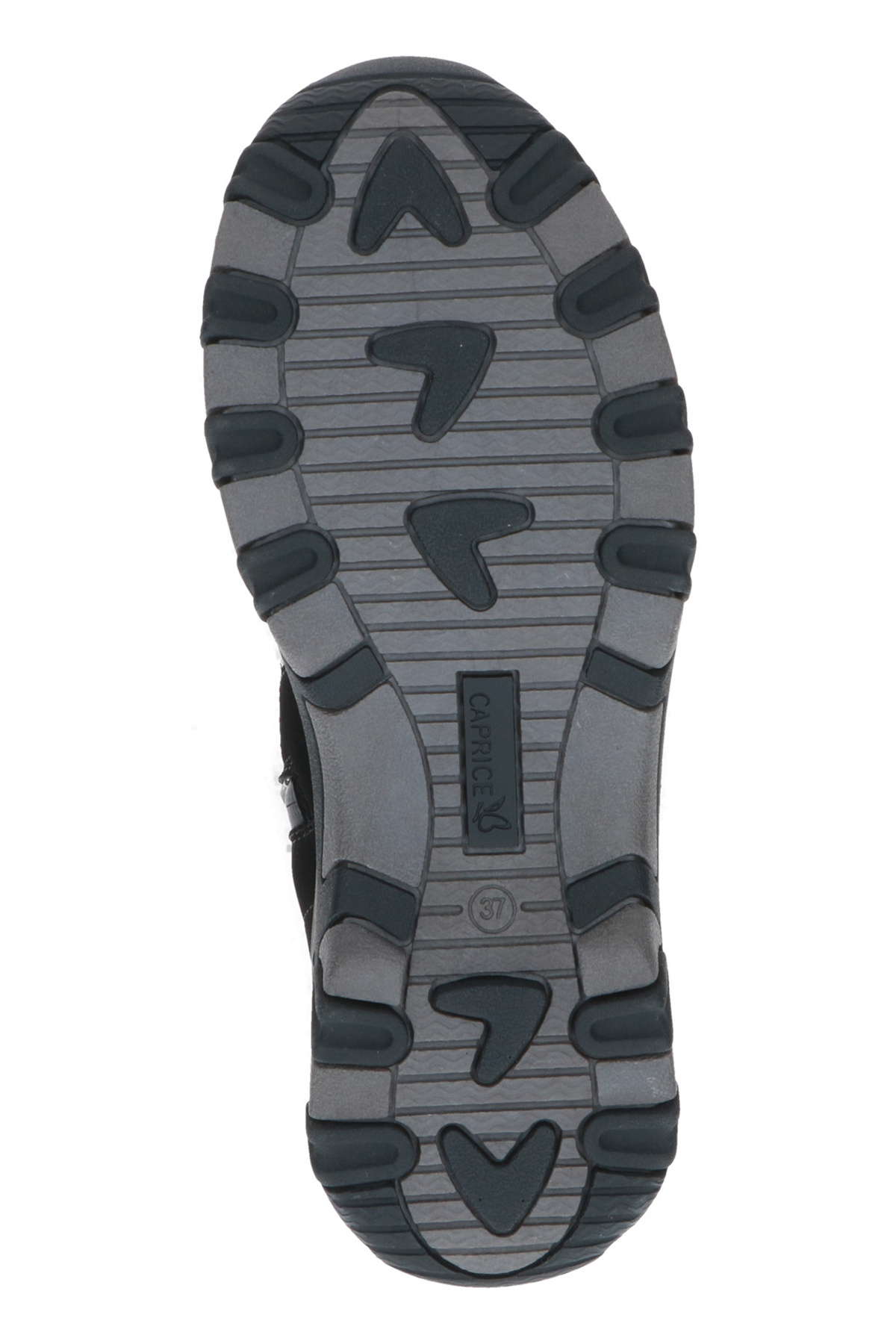 Caprice-Damen Elegante Stiefelette Winterschuhe Warm Gefüttert 9-26436-43 Schwarz 019 Black Comb Kunstleder 6