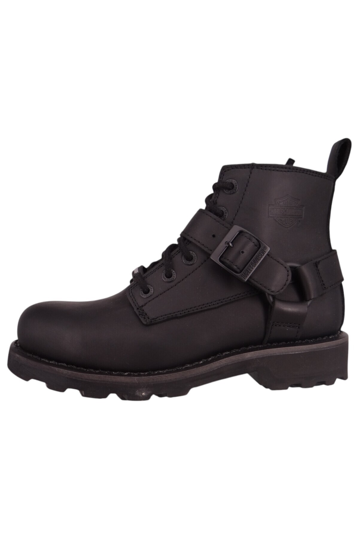 Harley Davidson-Herren Bikerboots Stiefelette Bullard D97211 Schwarz Black Leder 3