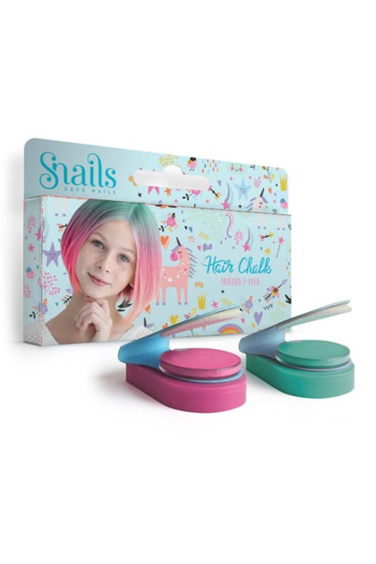Snails Safe Nails Snails - Çocuk Saç Tebeşiri - Unicorn