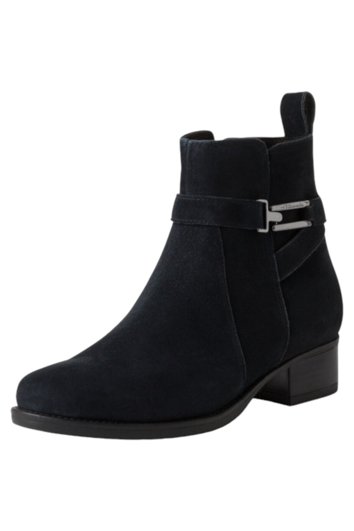 Tamaris-Damen Elegante Stiefelette 1-25031-43 Blau 805 Navy Leder Mit Touch-it 2
