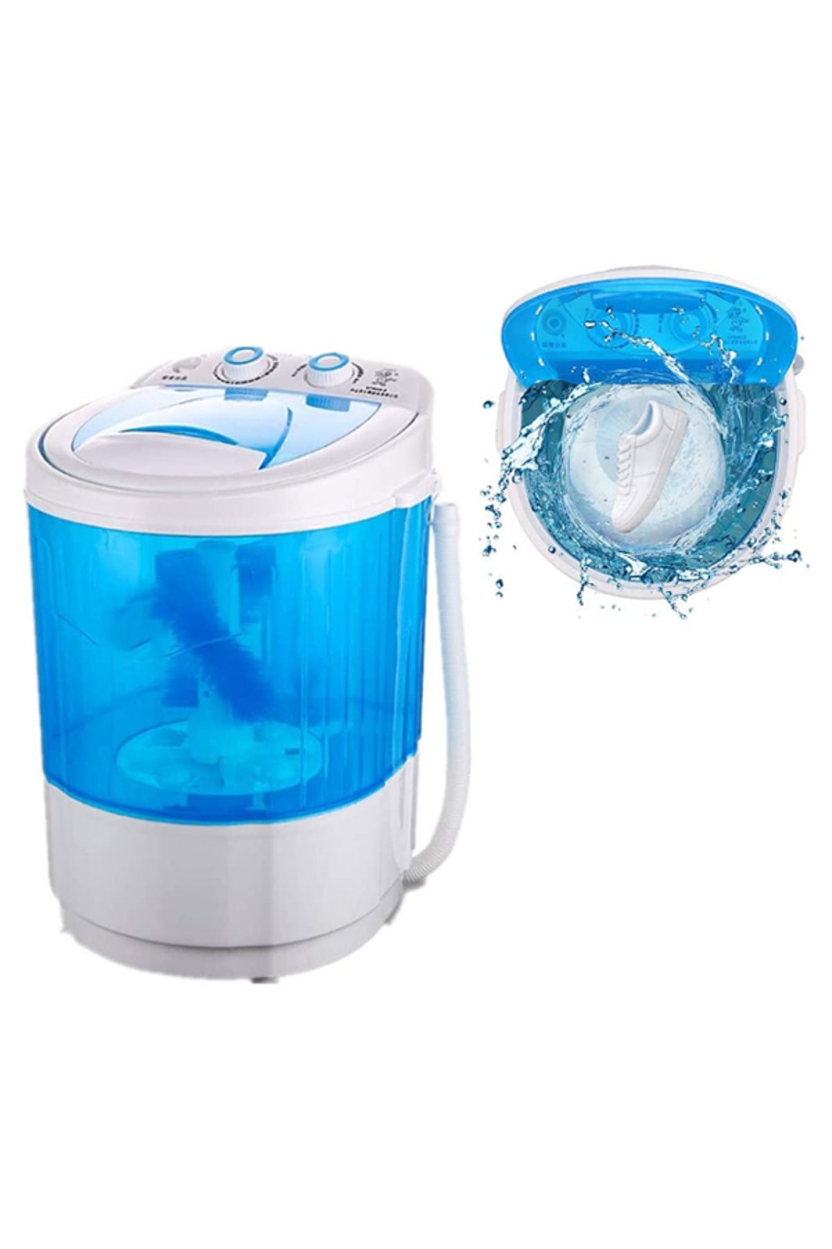 Generic-Shoes Washing Machine Portable 360° Fast Cleaning Shoes Sanitizer With 2 In 1 Clothes Cleaning With 6