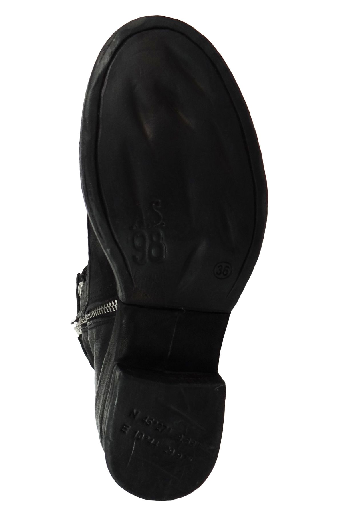 A.S.98-Damen Sportliche Stiefelette 9419 Miracle A23208-0502 Schwarz 6002 Nero Leder 7