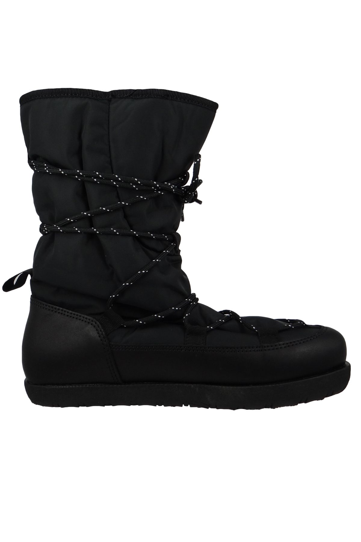ART-Damen Winterstiefel Stiefel Rhodes 1913 Schwarz Black Leder Und Textil 4