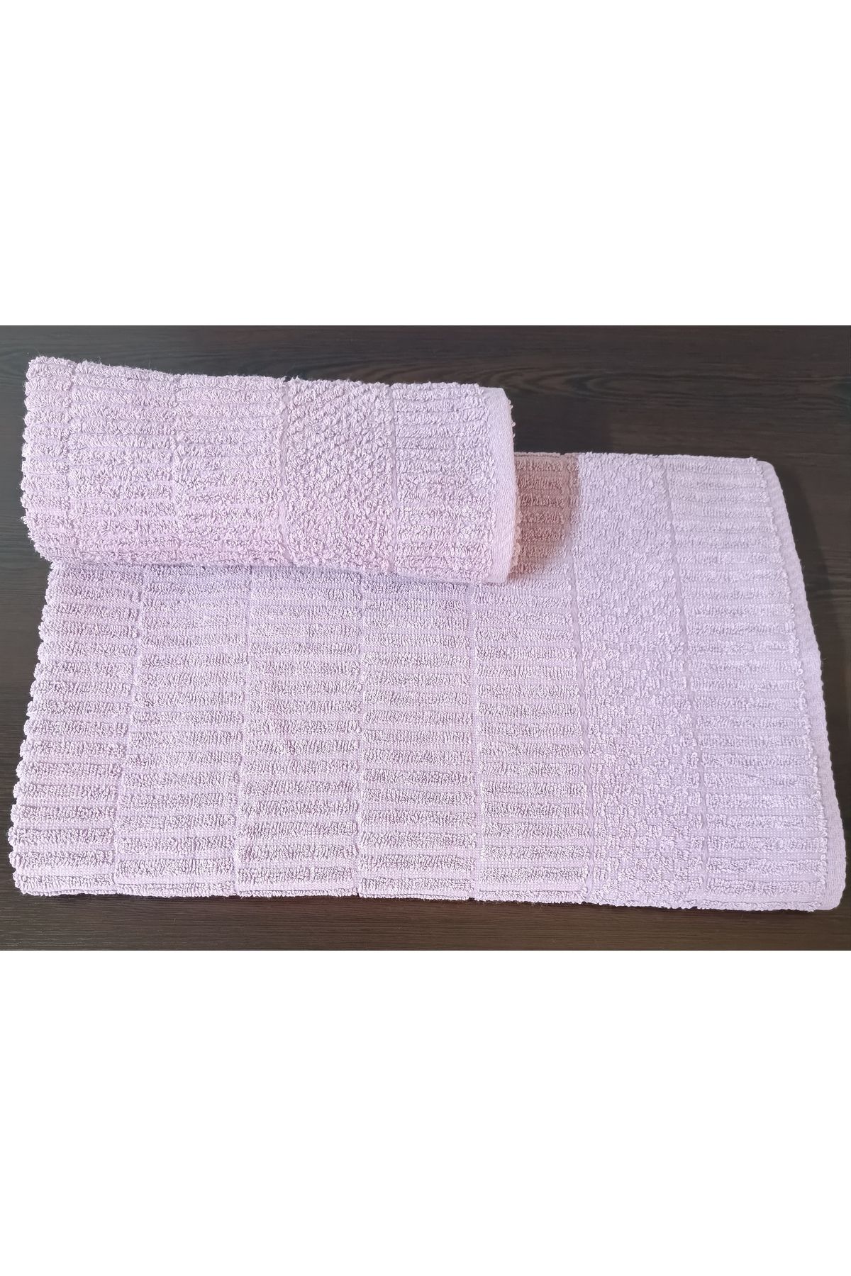 havloom 2 Lİ BANYO HAVLU SETİ %100 PAMUK EL YÜZ HAVLUSU 50*90cm VE BANYO HAVLUSU 90*150cm