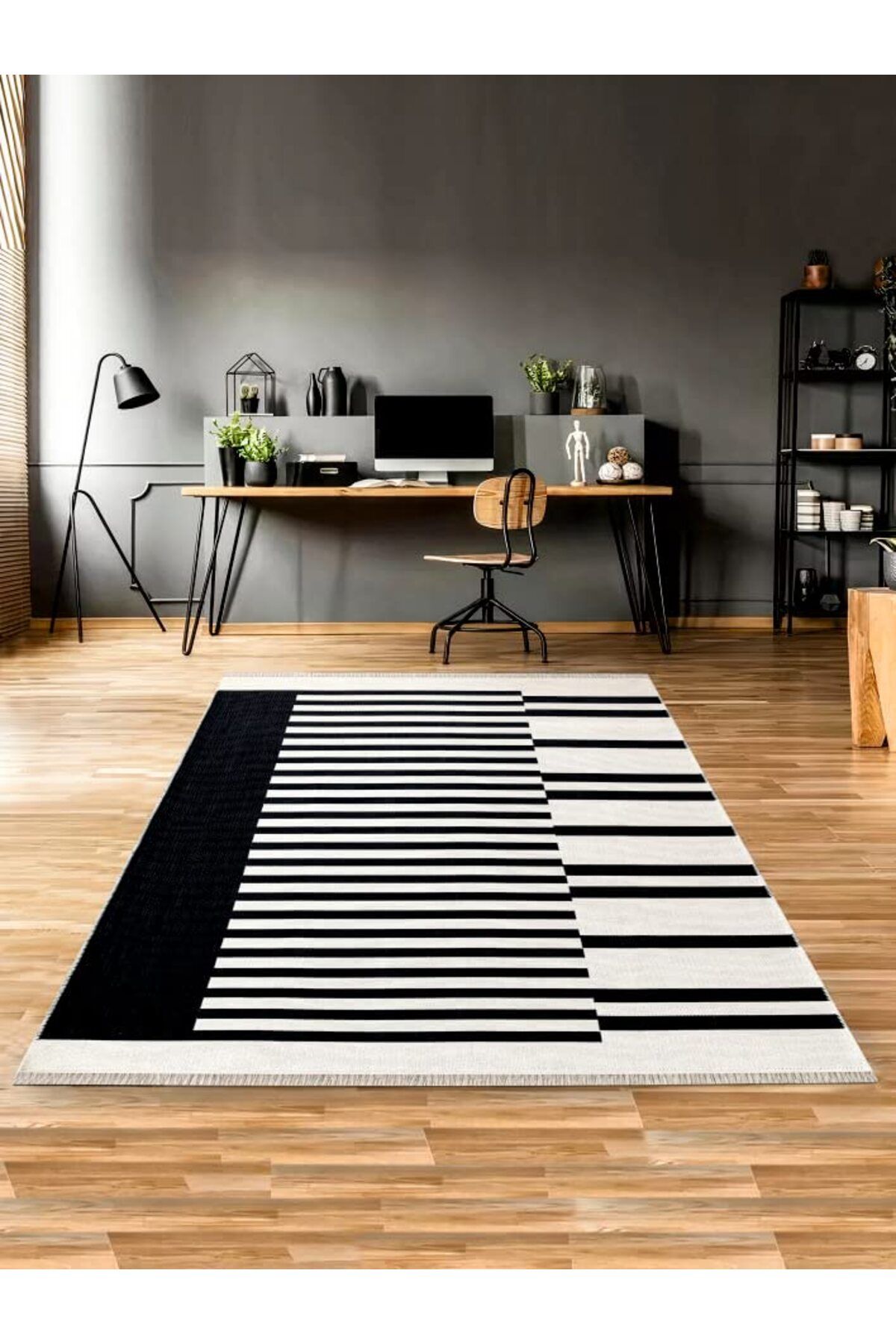 ShopZum Mec Home Karesse 134 - Modern, Yıkanabilir, Çift Taraflı Kilim - 7 Boyut Seçeneği Ile Salon, Yatak