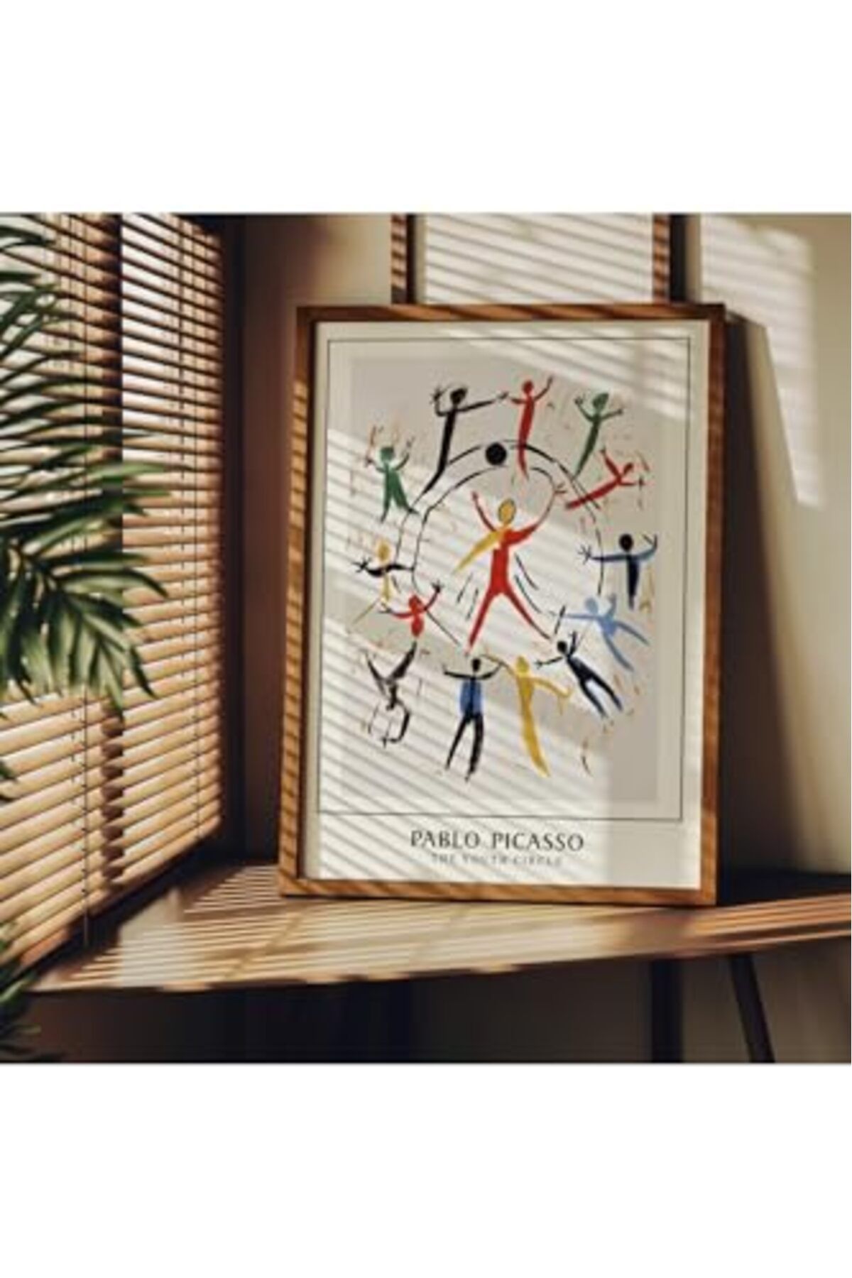 ShopZum Fark Tanıtım Picasso Çerçevesiz Poster, Modern Dekoratif Çerçevesiz Poster, Tablo, -9, 30 X 40