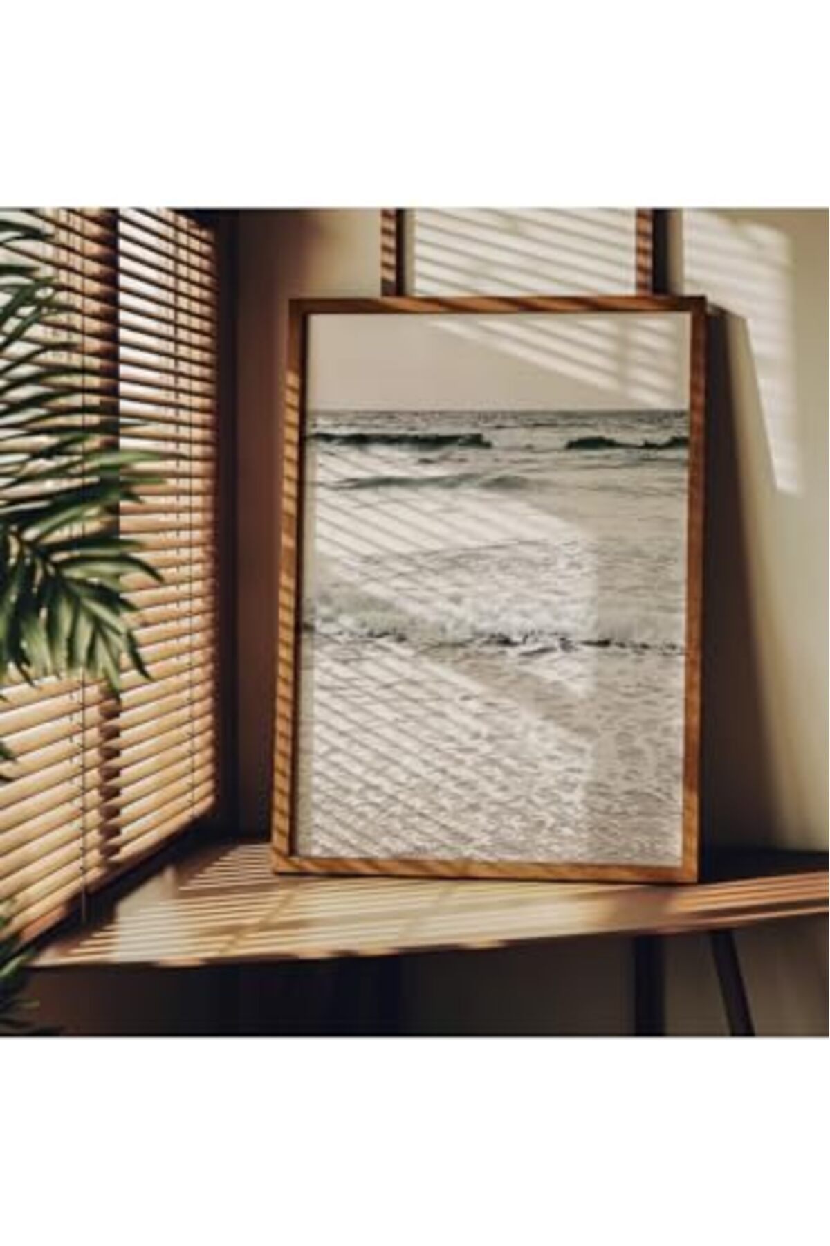 ShopZum Fark Tanıtım Neutral Wall Art Çerçevesiz Poster, Modern Dekoratif Çerçevesiz Poster, Tablo, Netrual