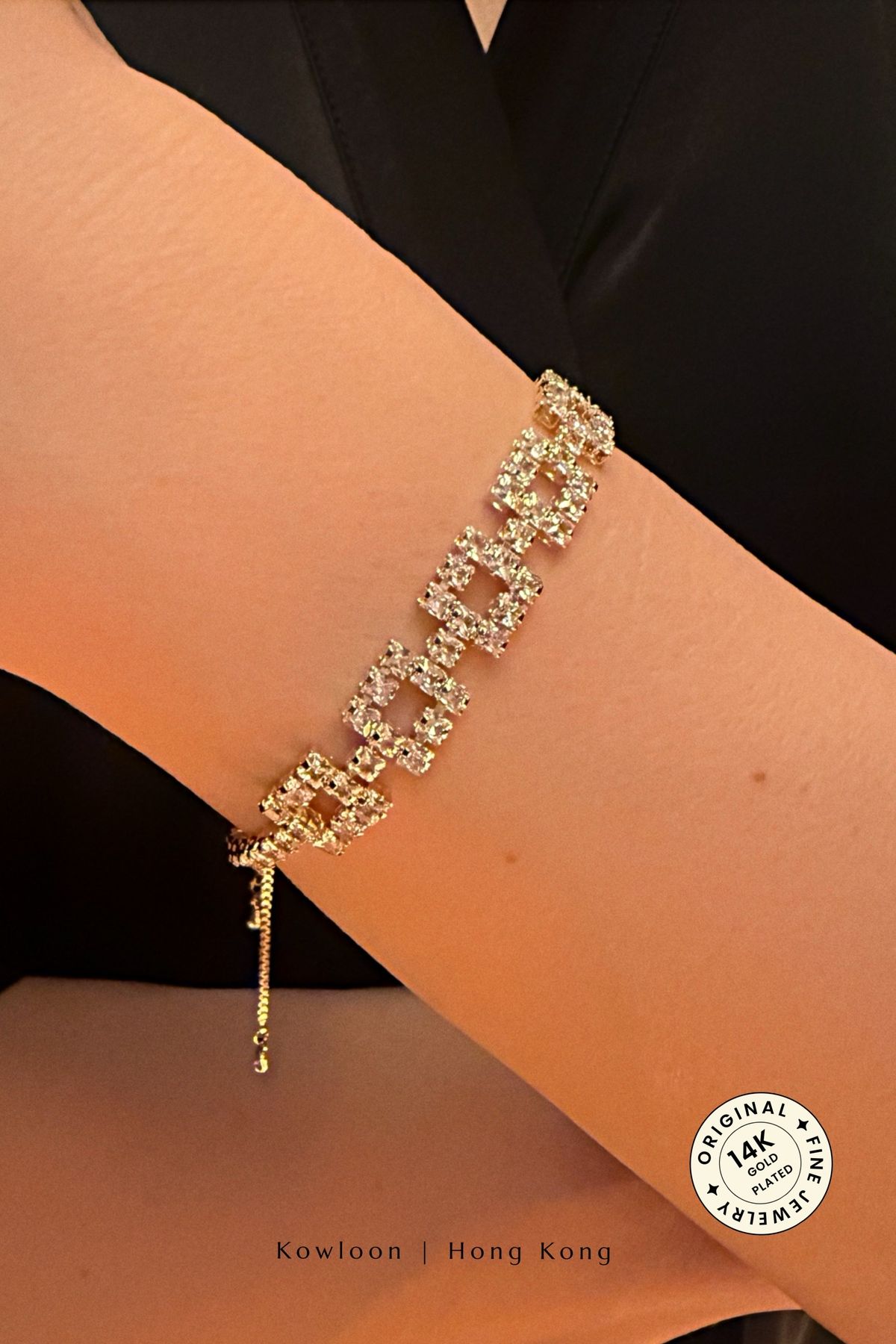 cacharel classic 14K Altın Kaplama Çelik Bileklilk