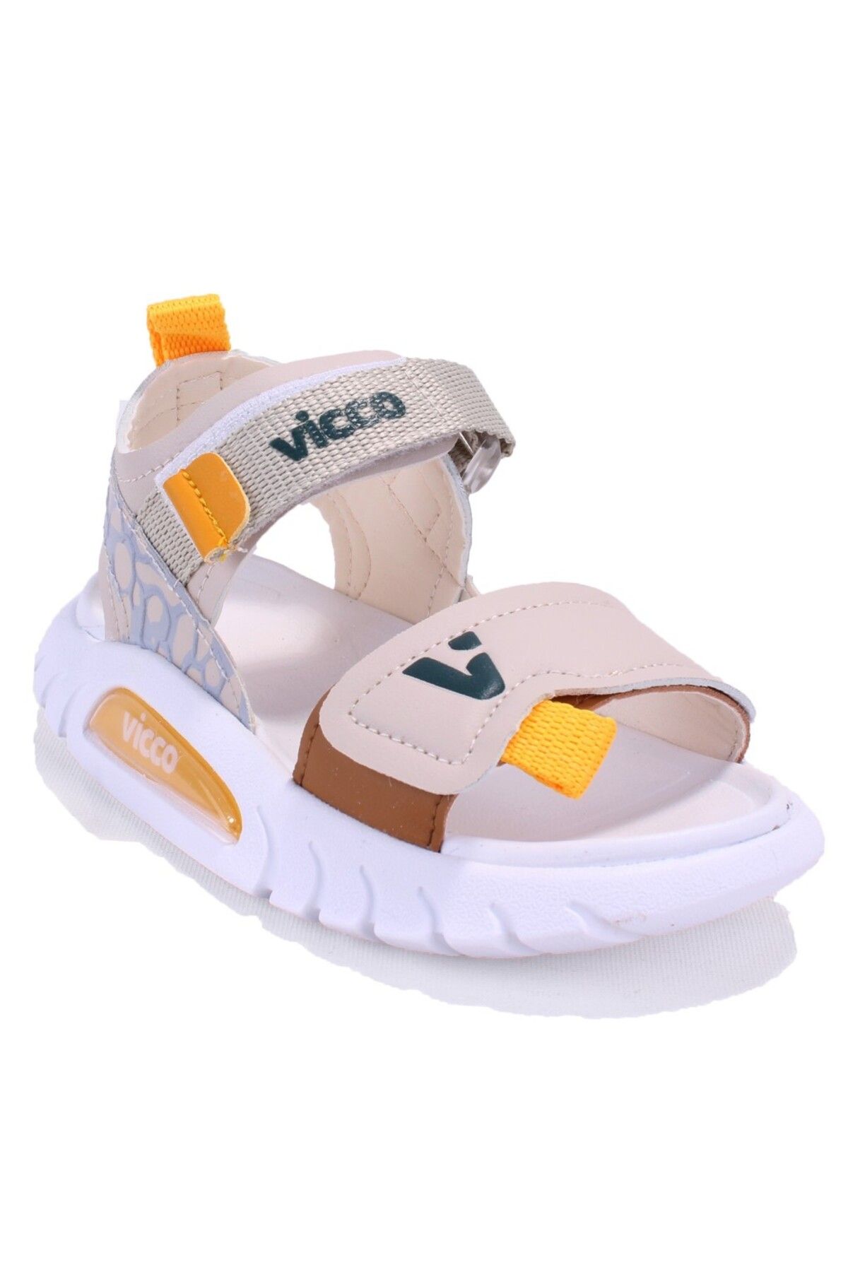 Vicco Dekan 332P25Y203 Bej Ortopedik Günlük Erkek Çocuk Spor Sandalet