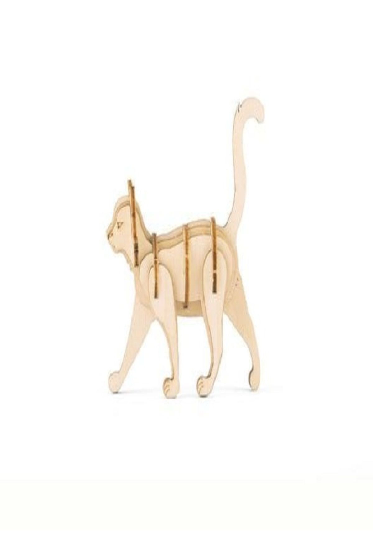 Kikkerland Ahşap Kedi Puzzle
