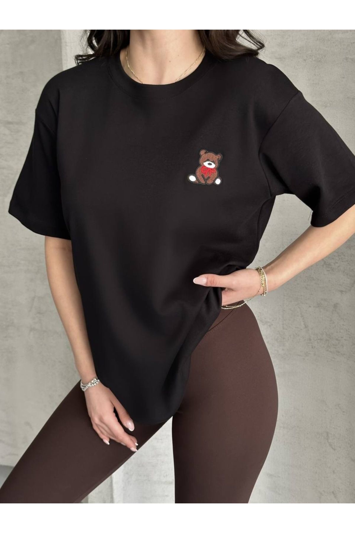 q mix.com mini ayıcık tshirt