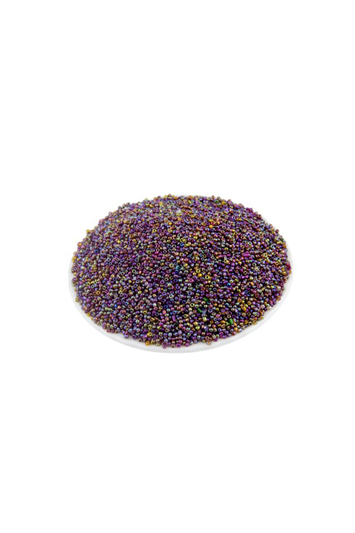 Serhat Aksesuar ve El İşçilik Lila Janjan ( 11/0 ) 2 mm Kum Boncuğu 100 gr