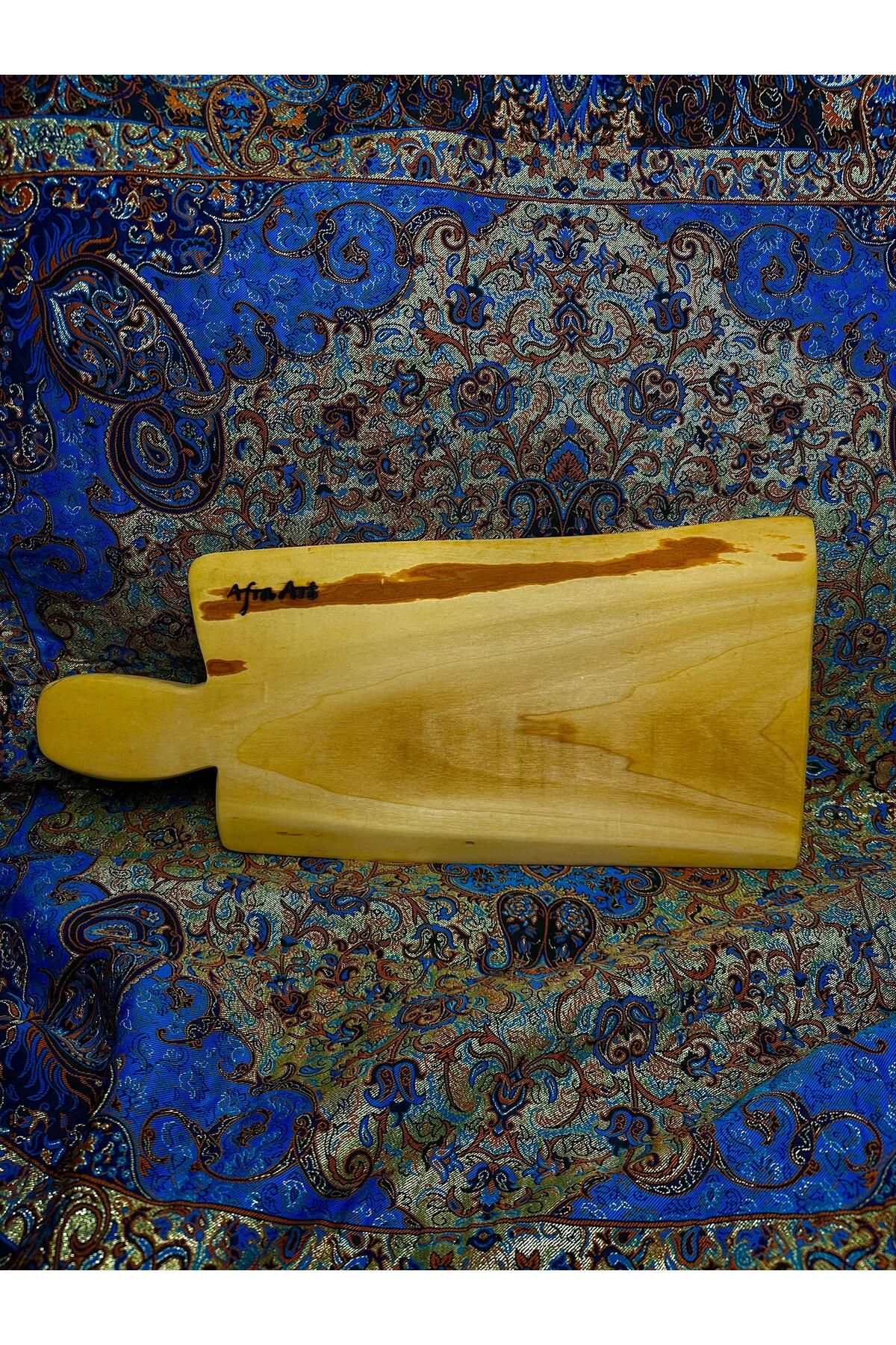 AFRAART Ahşap Kesme Ve Sunum Tahtası / 48x23x2